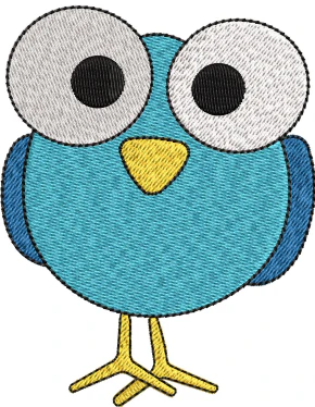 Owl Embroidery Design