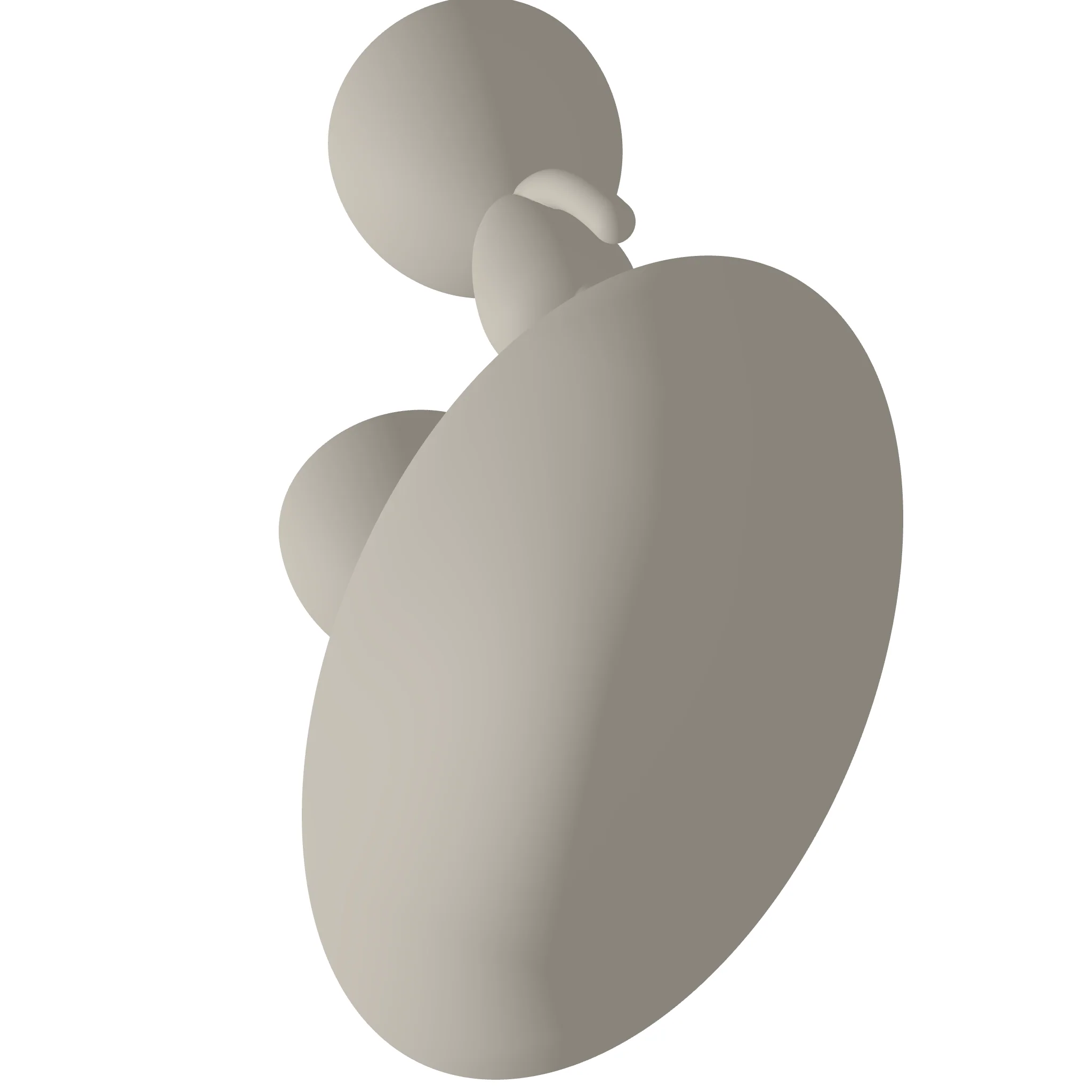 Parents And Child Vase 3D Print STL File - Image 2