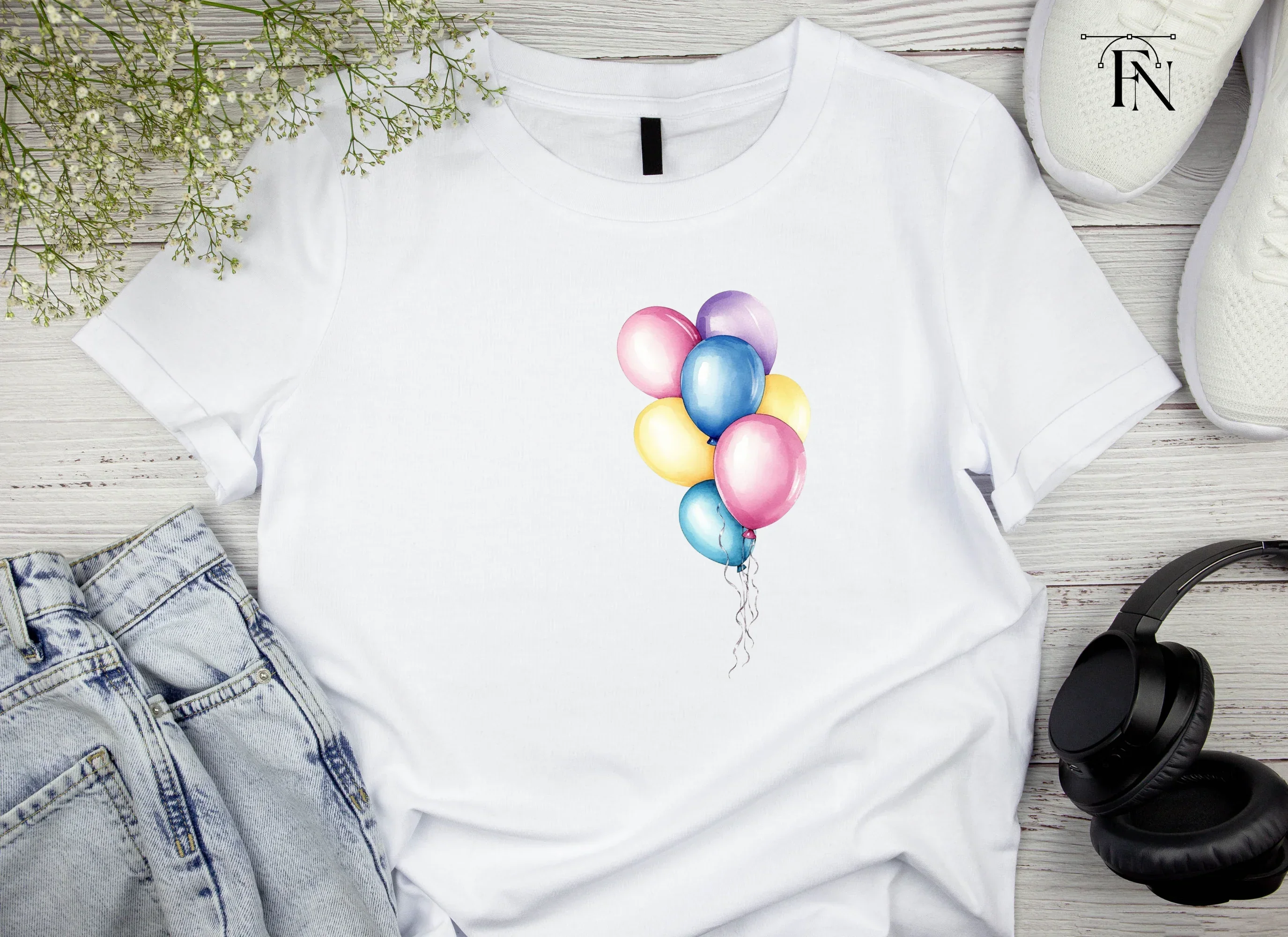 Party Balloons Clipart Bundle - Image 4