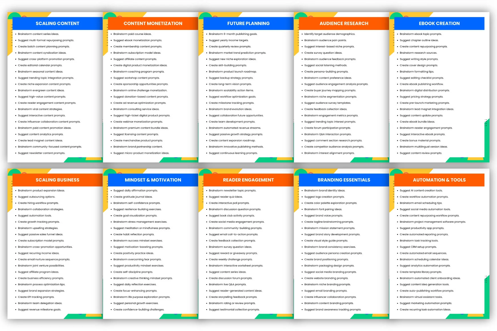 Passive Publishing Prompts for Creative Projects - Image 2