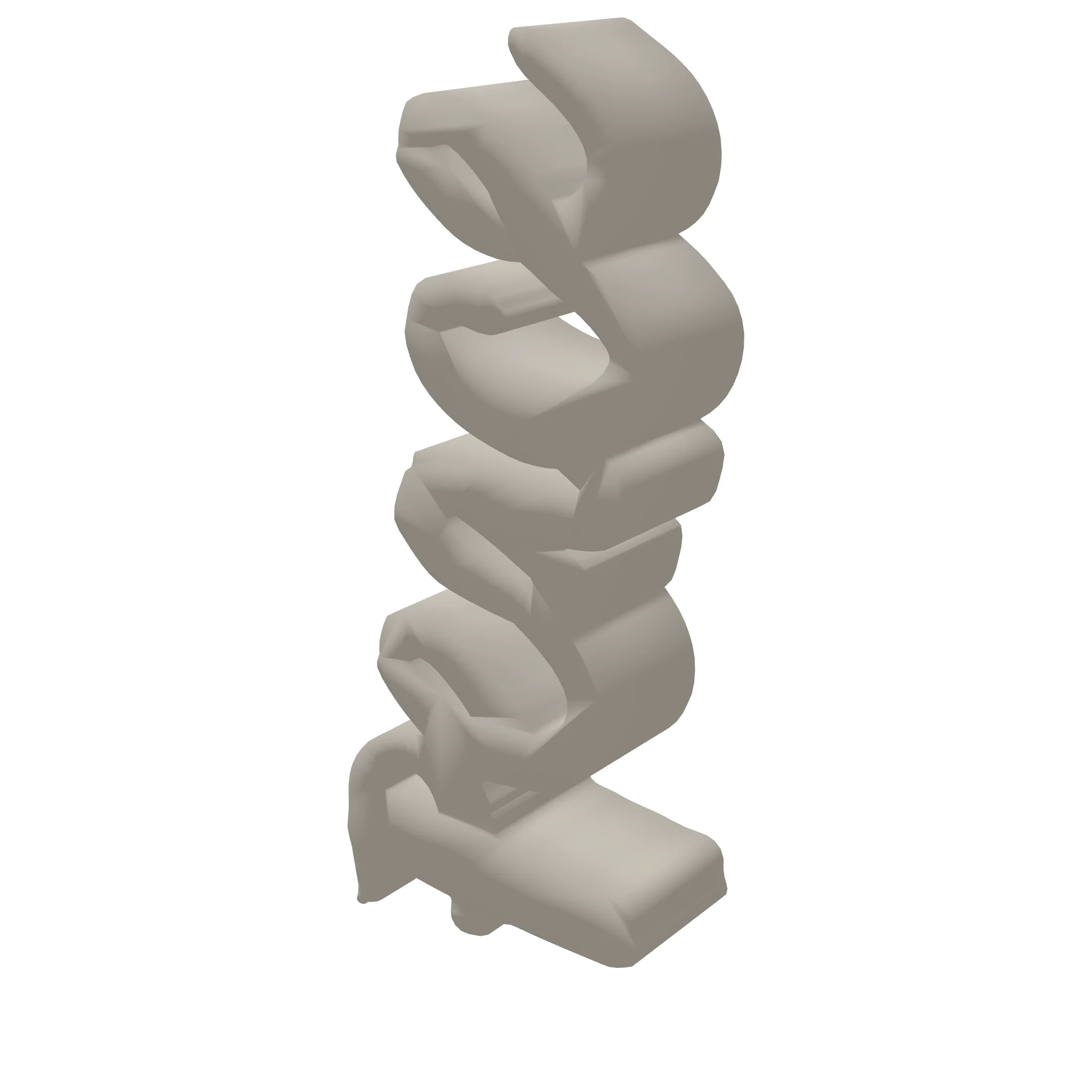 Peace Sign 3D Print STL File - Image 2
