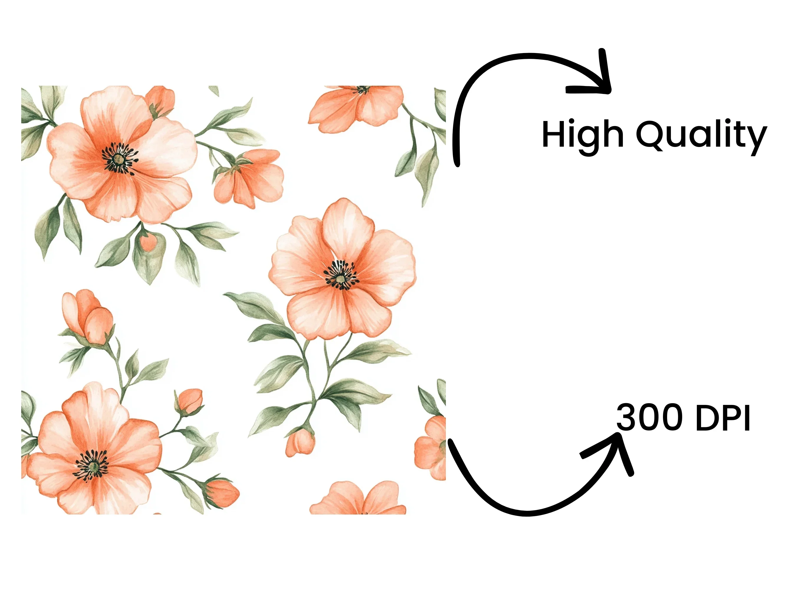 Peach Blossom Clipart Bundle - Image 4