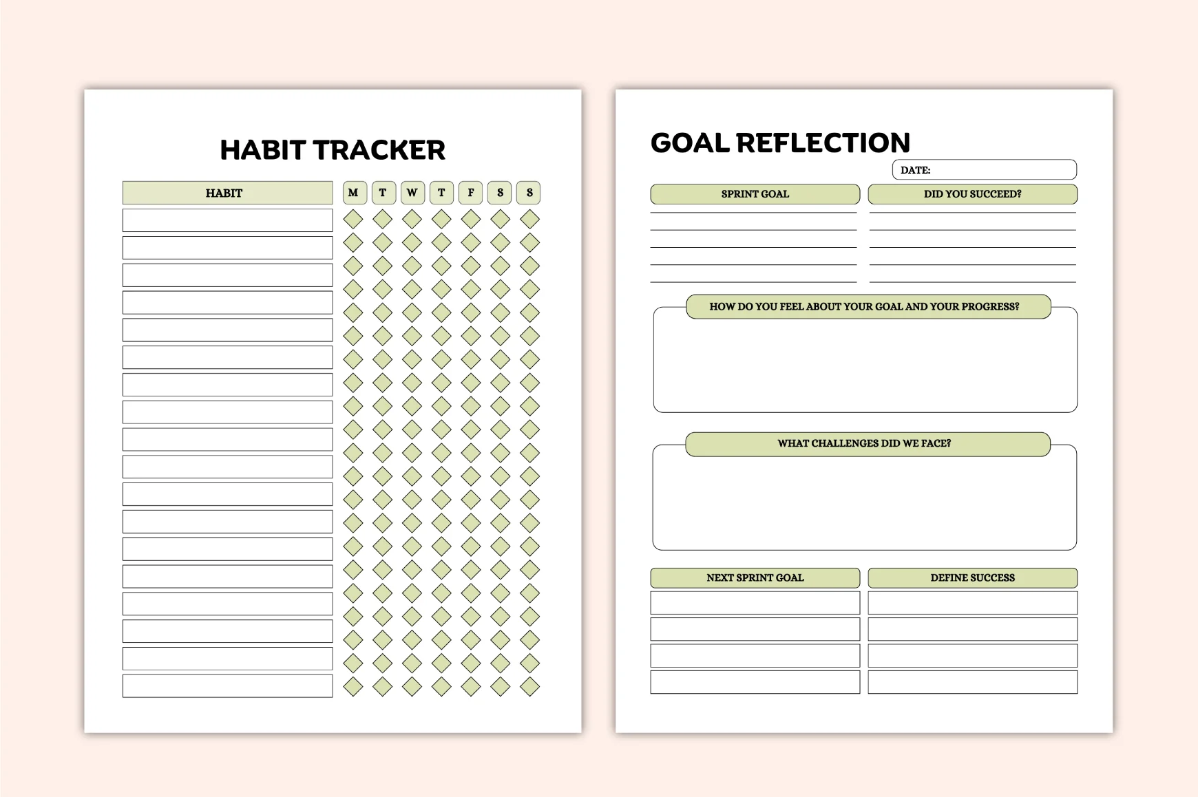 Peak Goal Setting Planner - Image 2