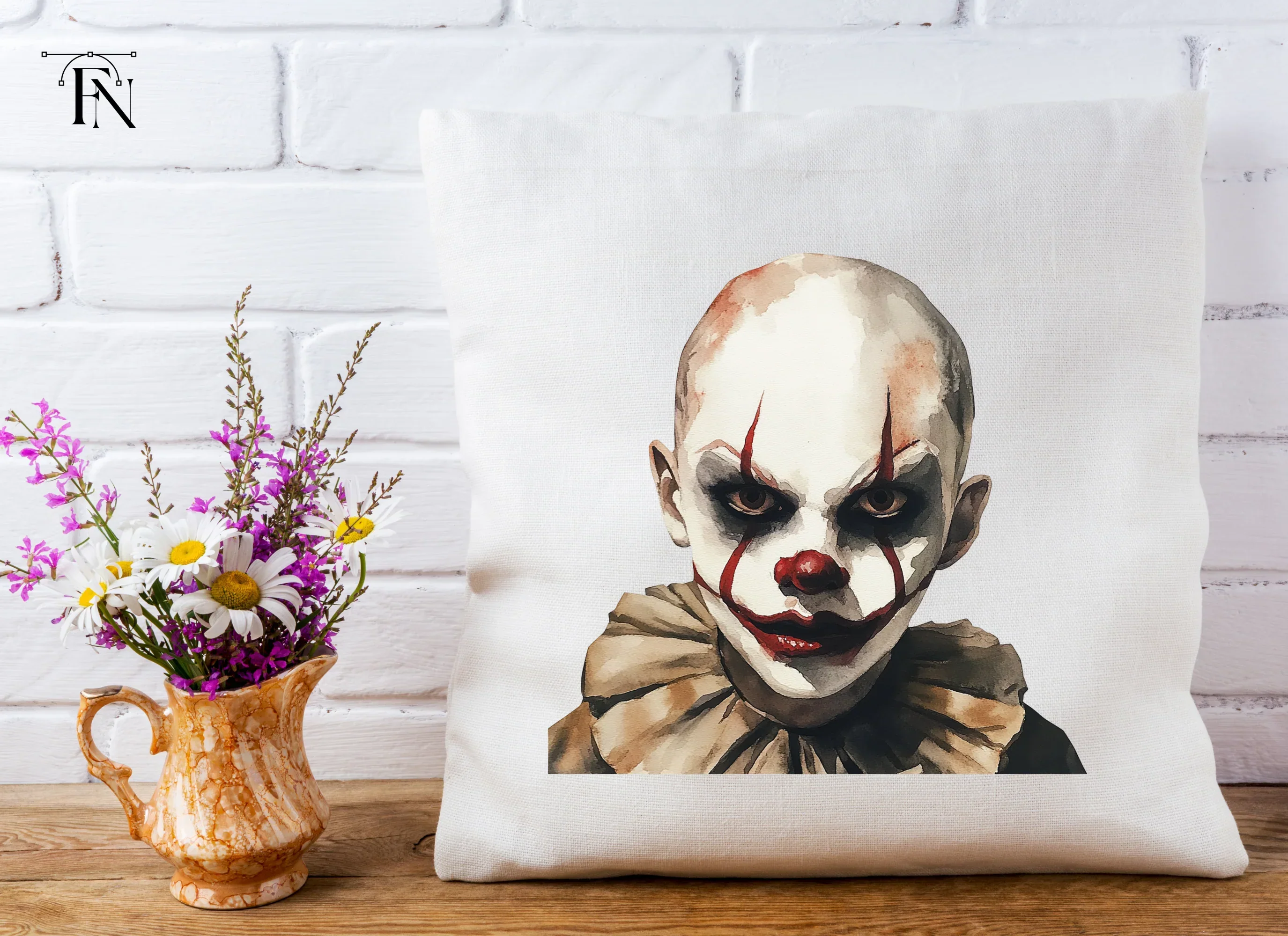 Pennywise Inspired Clown Clipart Bundle - Image 4