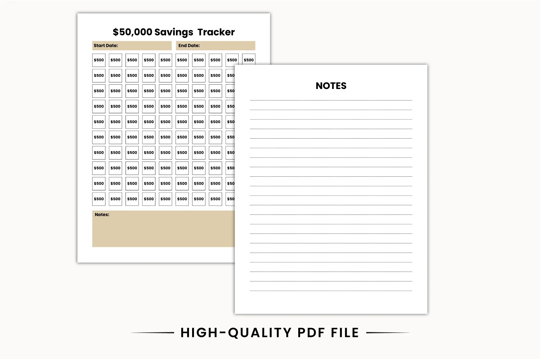 Personal Budget Savings Journal - Image 4