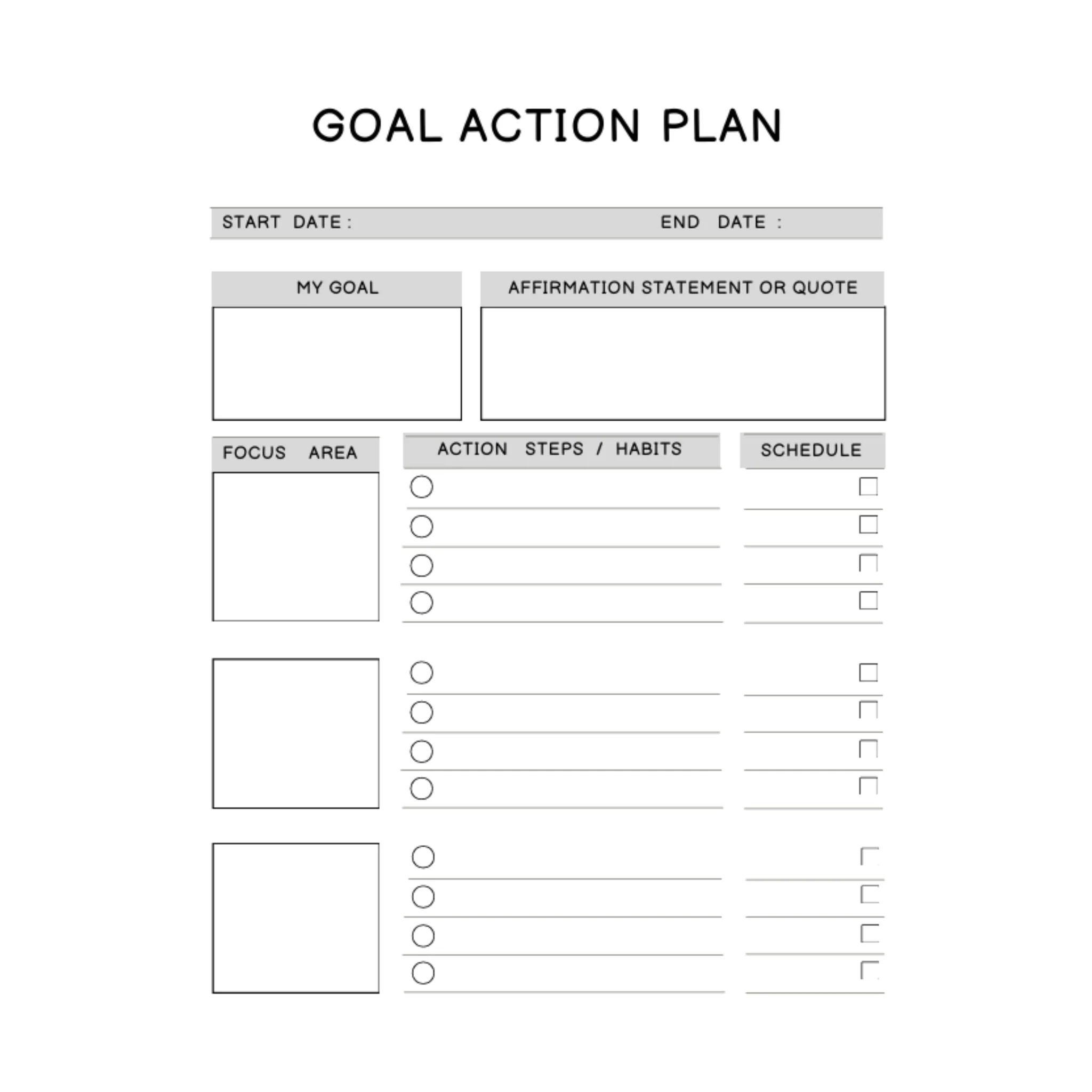 Personal Growth Planner Bundle - Image 5