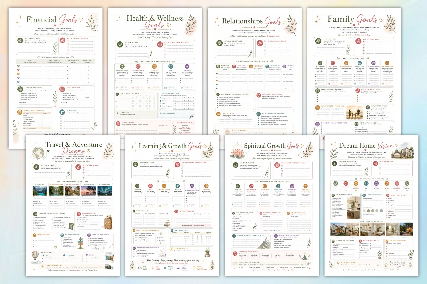 Personal Vision Board Planner - Image 2