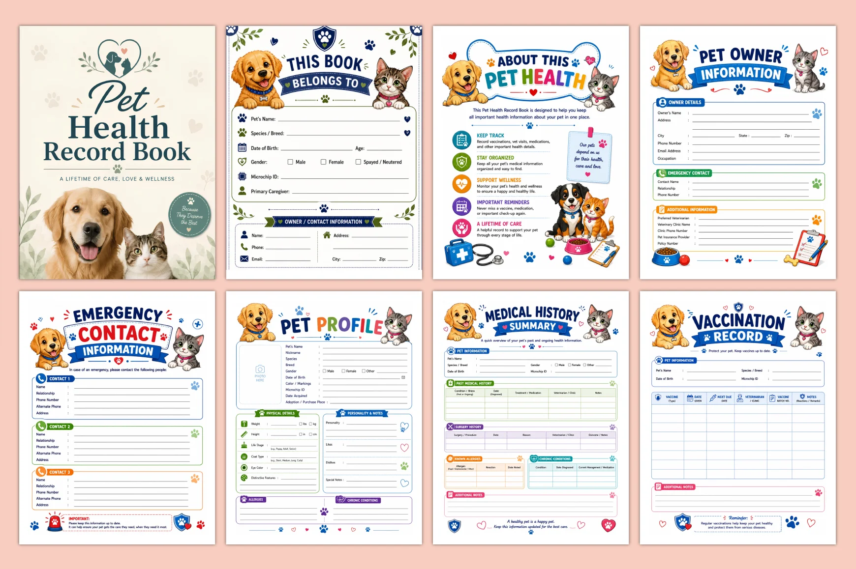 Pet Health Book - Image 2