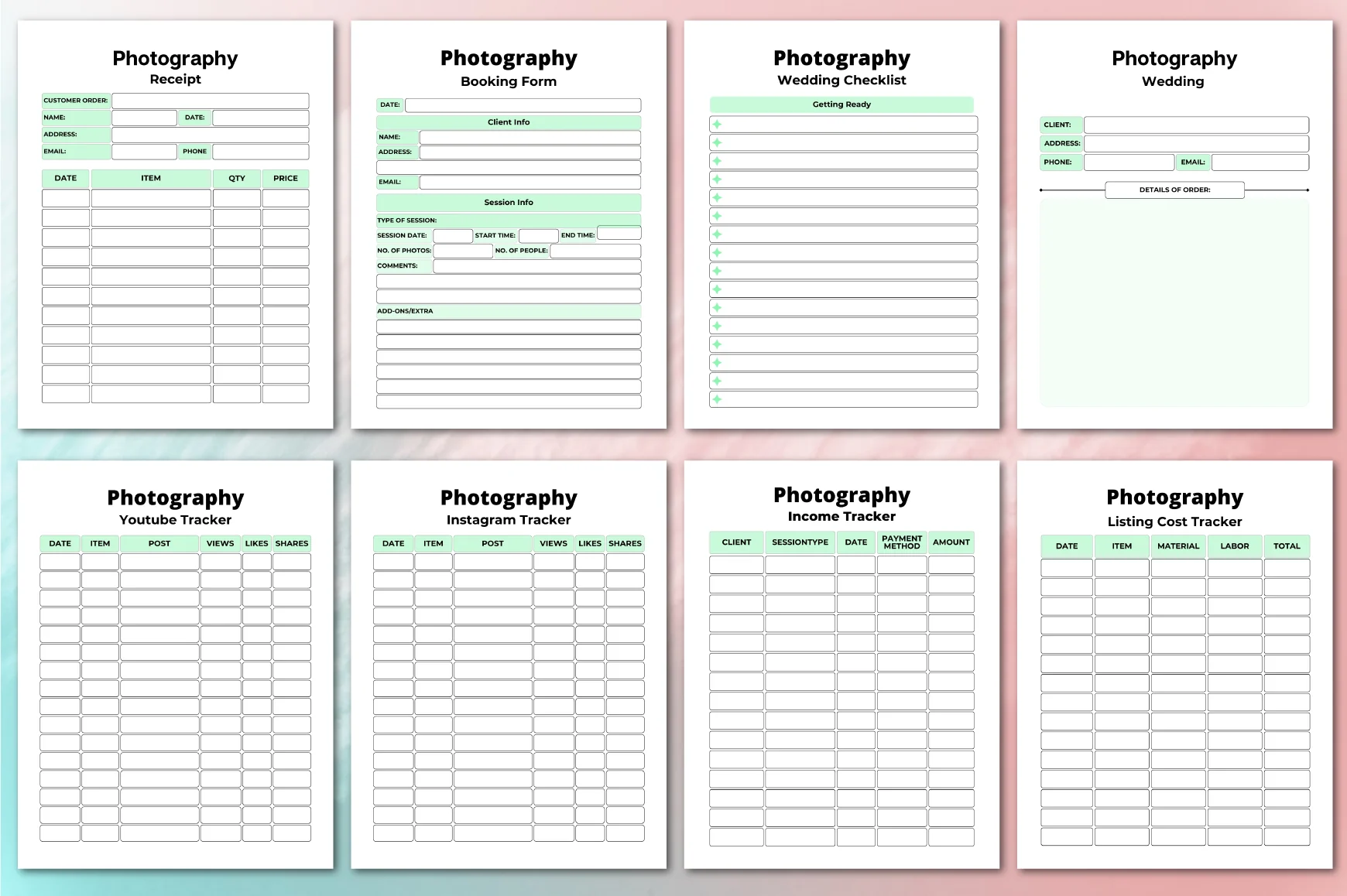 Photography Planner - Image 3
