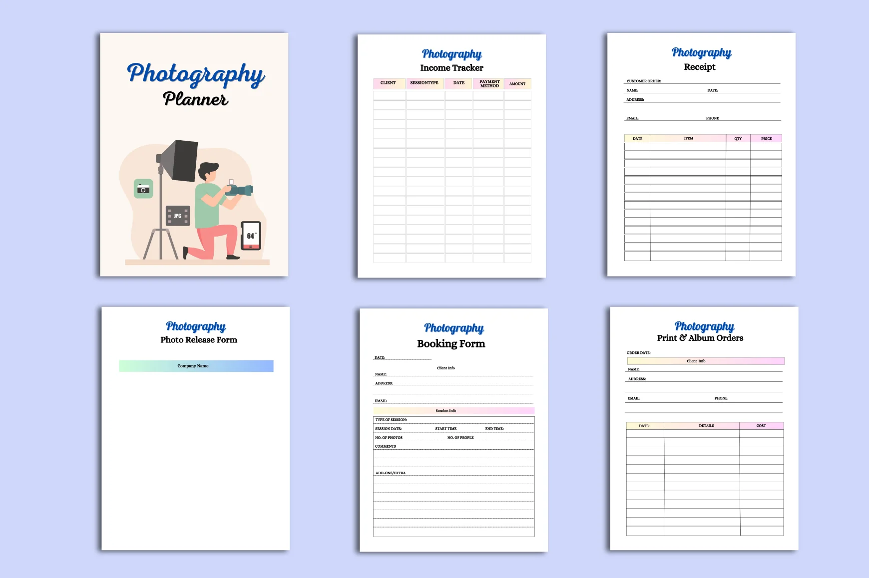 Photography Planner - Image 2