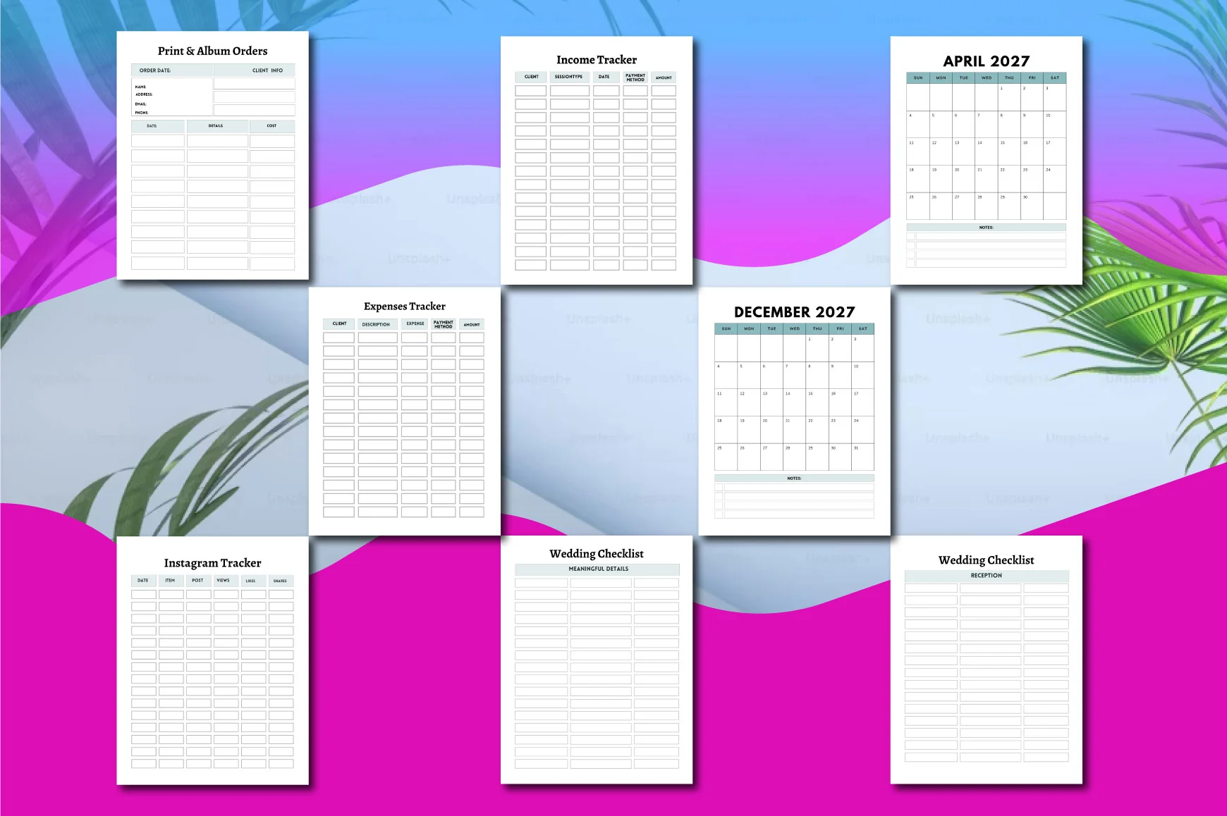 Photography Planner - Image 3