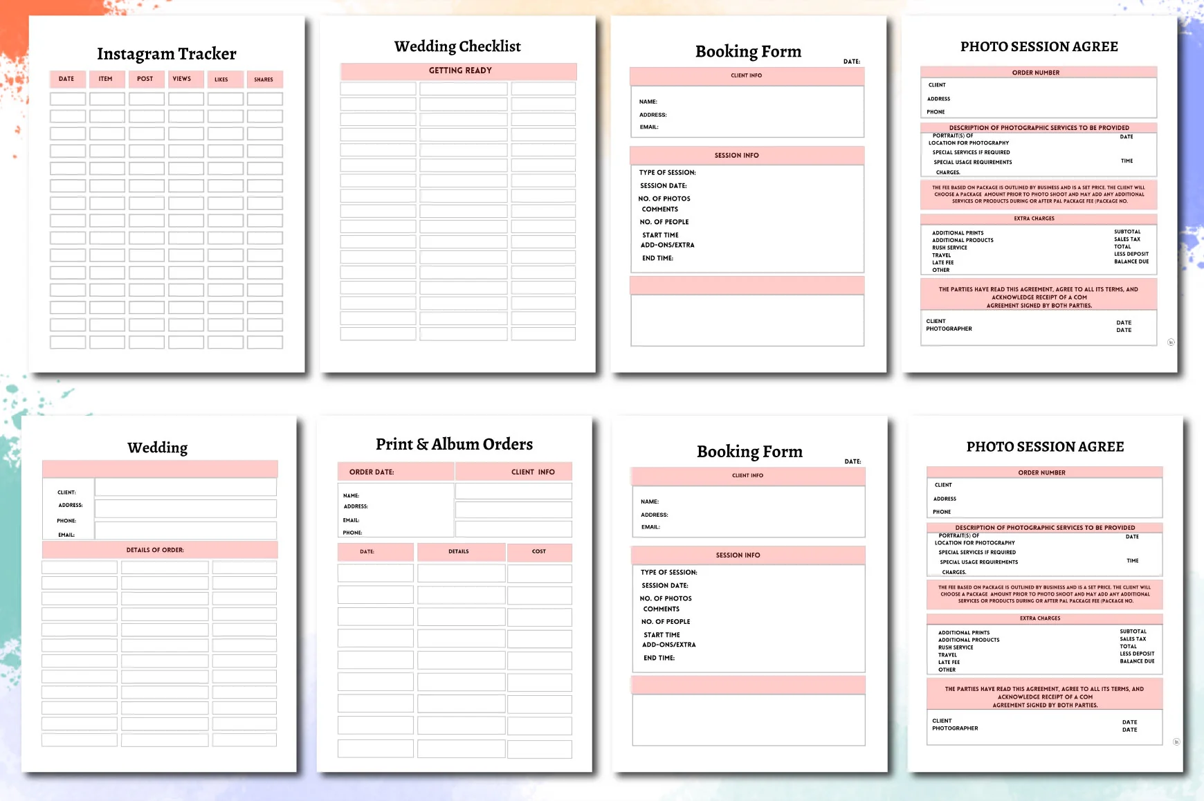 Photography Planner - Image 2