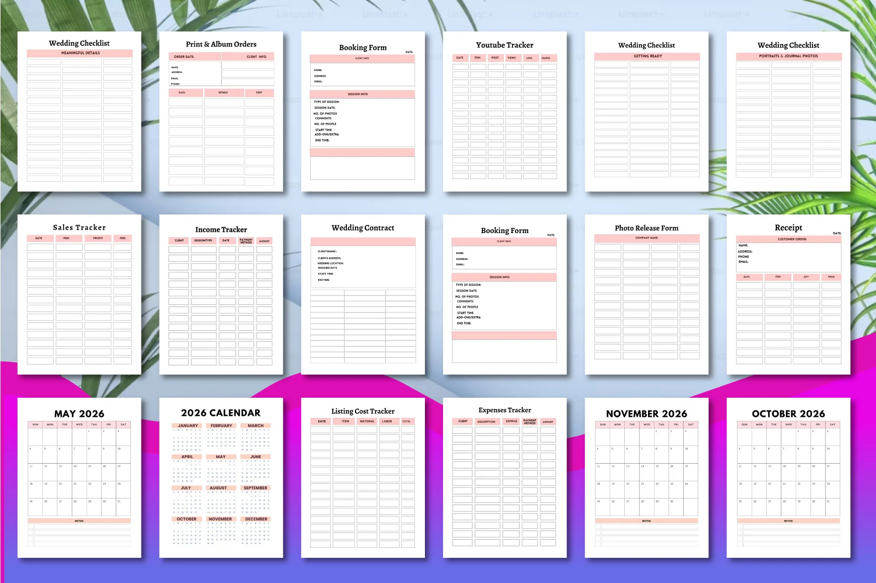 Photography Planner - Image 2