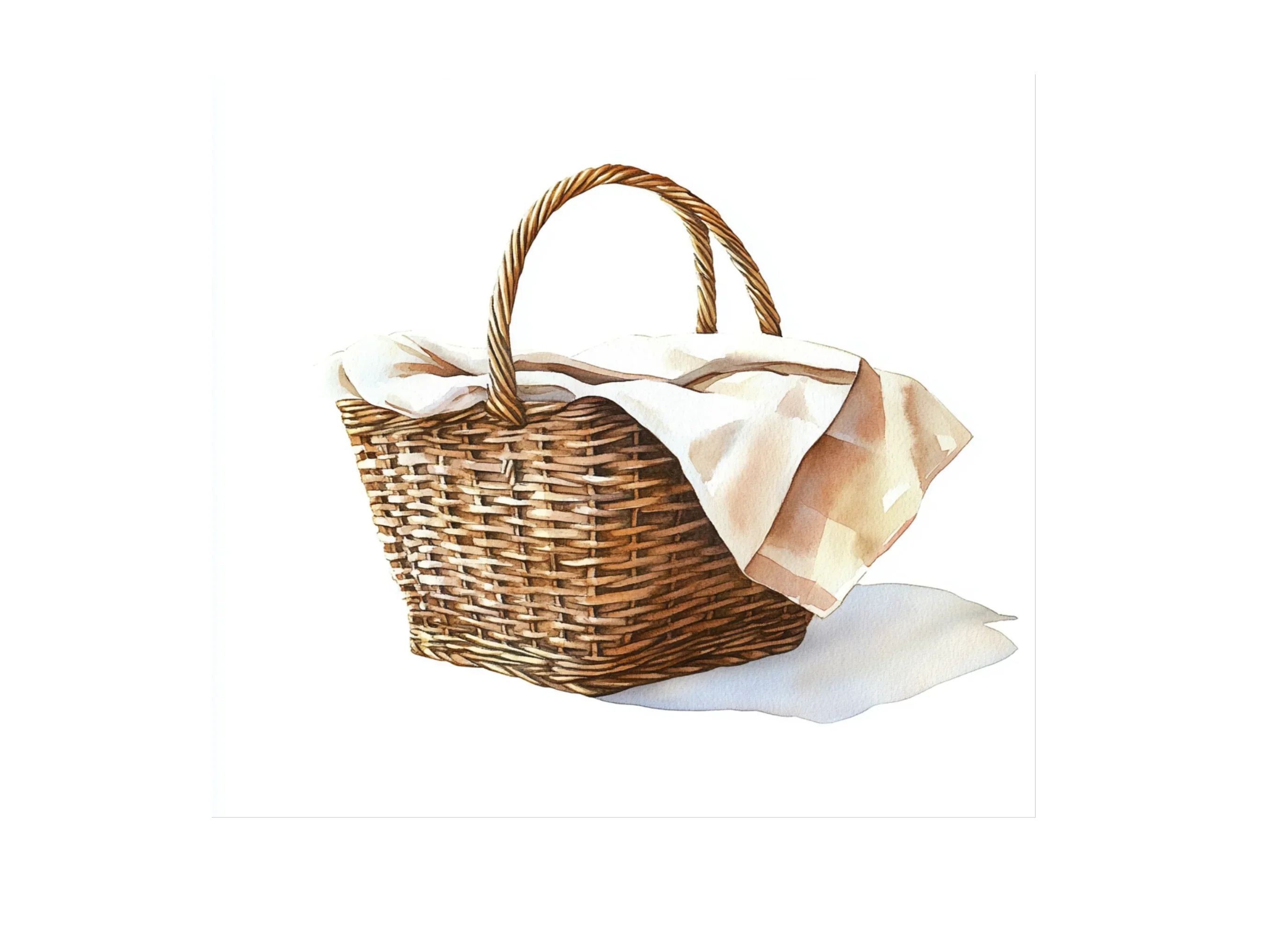 Picnic Baskets Clipart Bundle - Image 3
