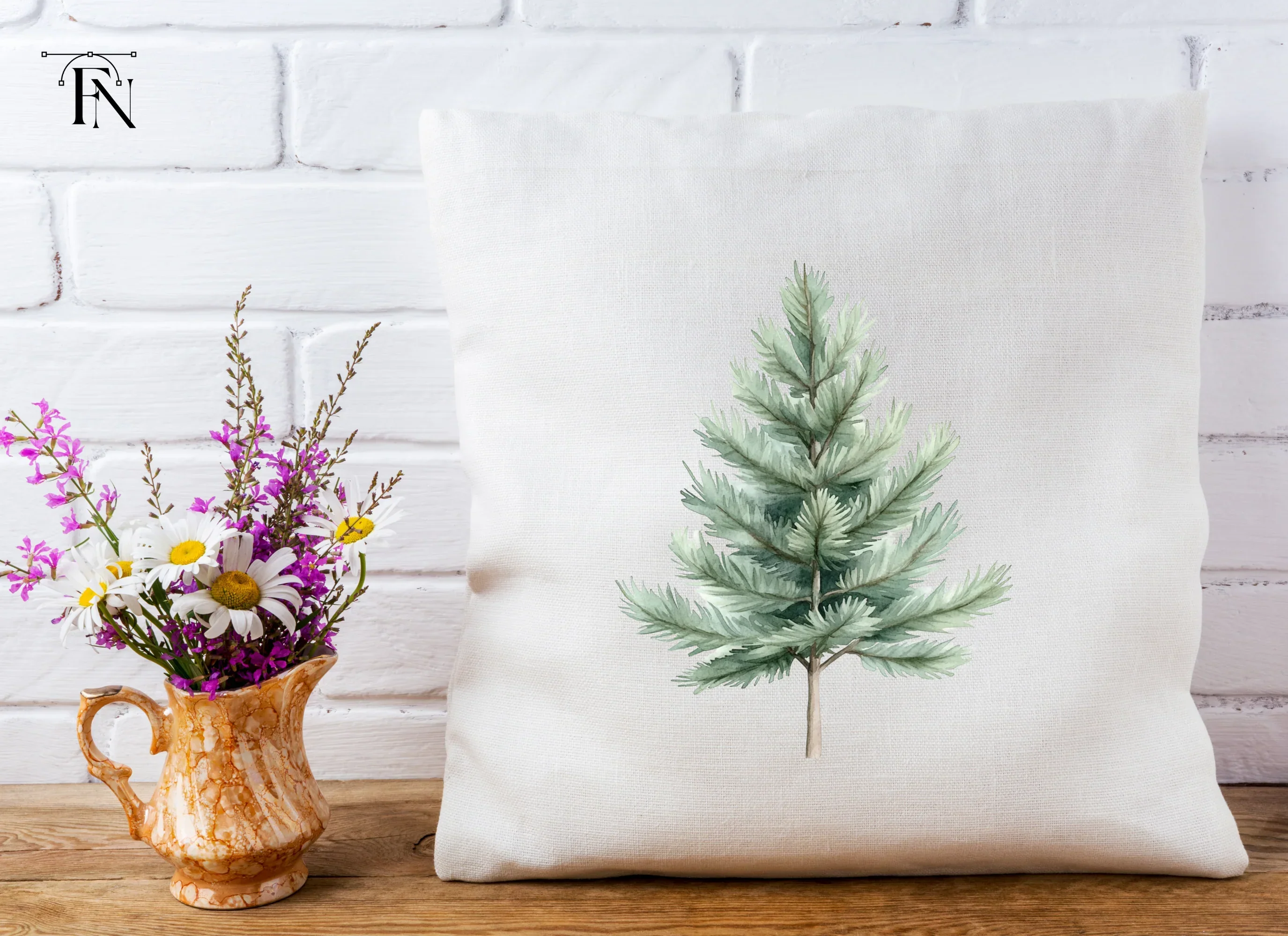 Pine Tree Clipart Bundle - Image 5