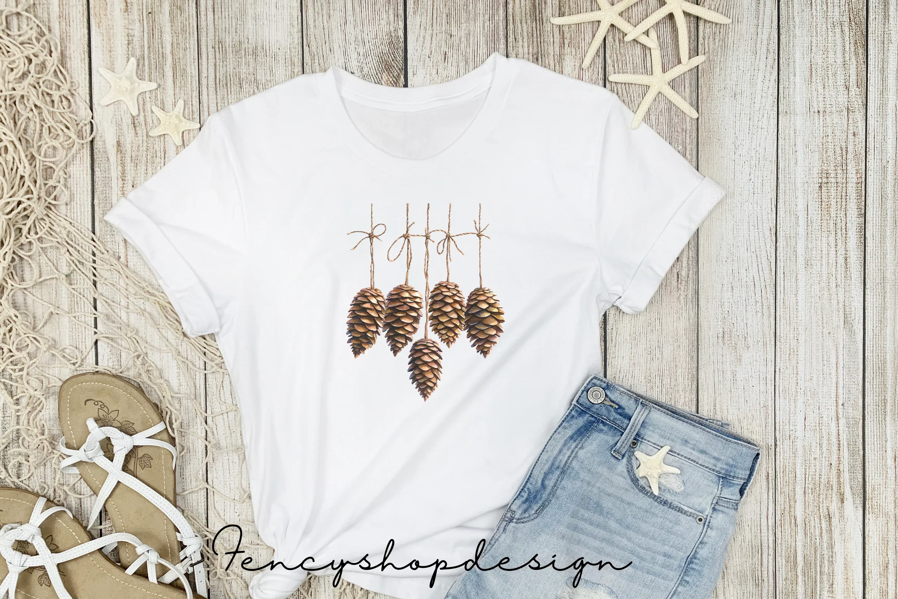 Pinecone Clipart Bundle - Image 5