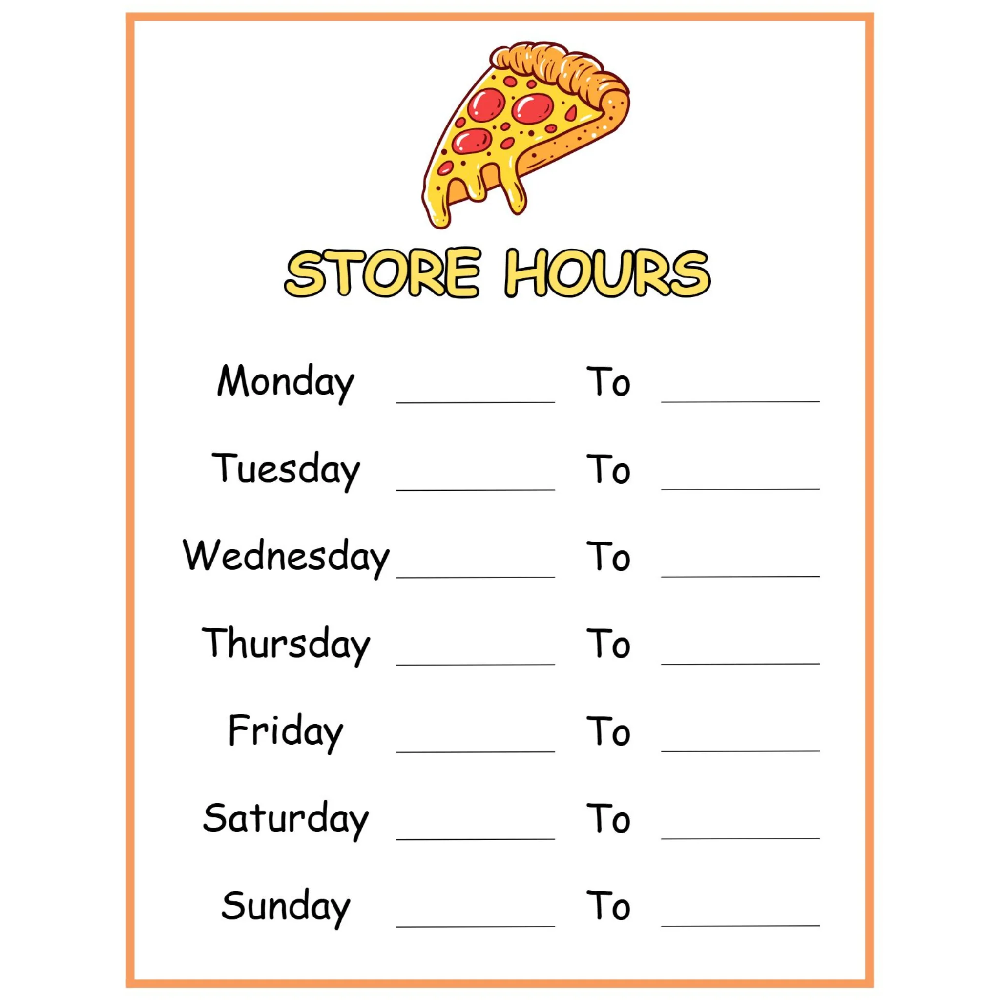 Pizza Shop Dramatic Play Activity Pack - Image 2