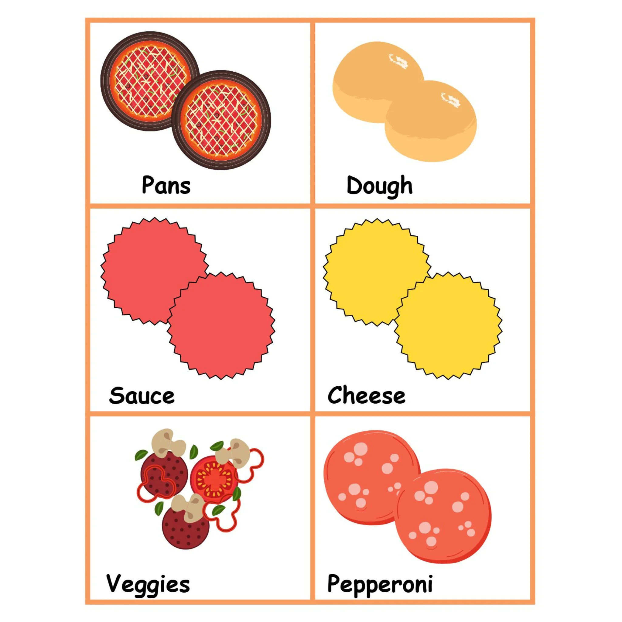 Pizza Shop Dramatic Play Activity Pack - Image 4