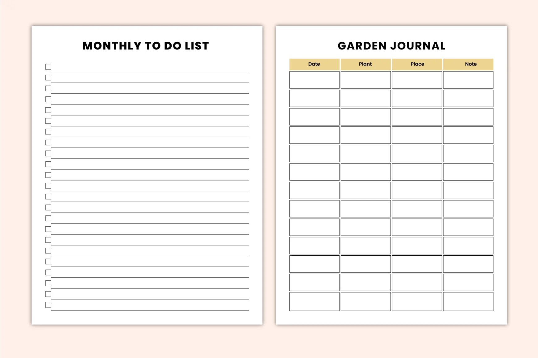 Plant Care Gardening Journal - Image 2