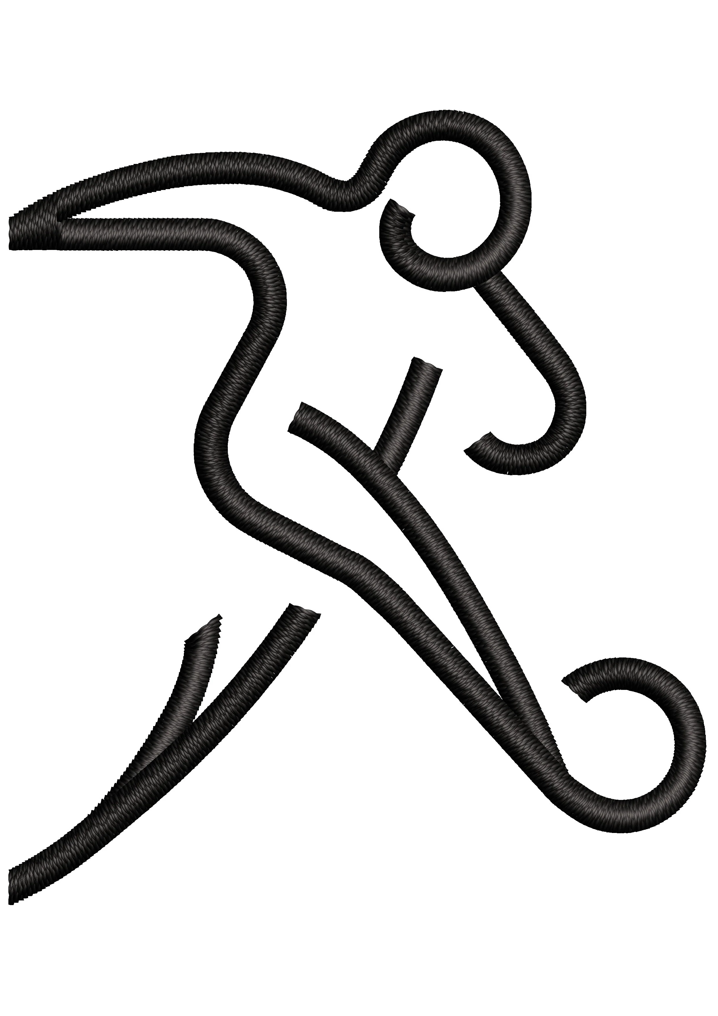 Ply Man Embroidery Design
