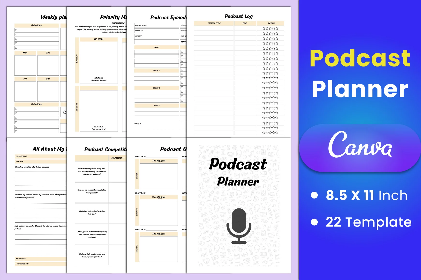 Podcast Planner Guide