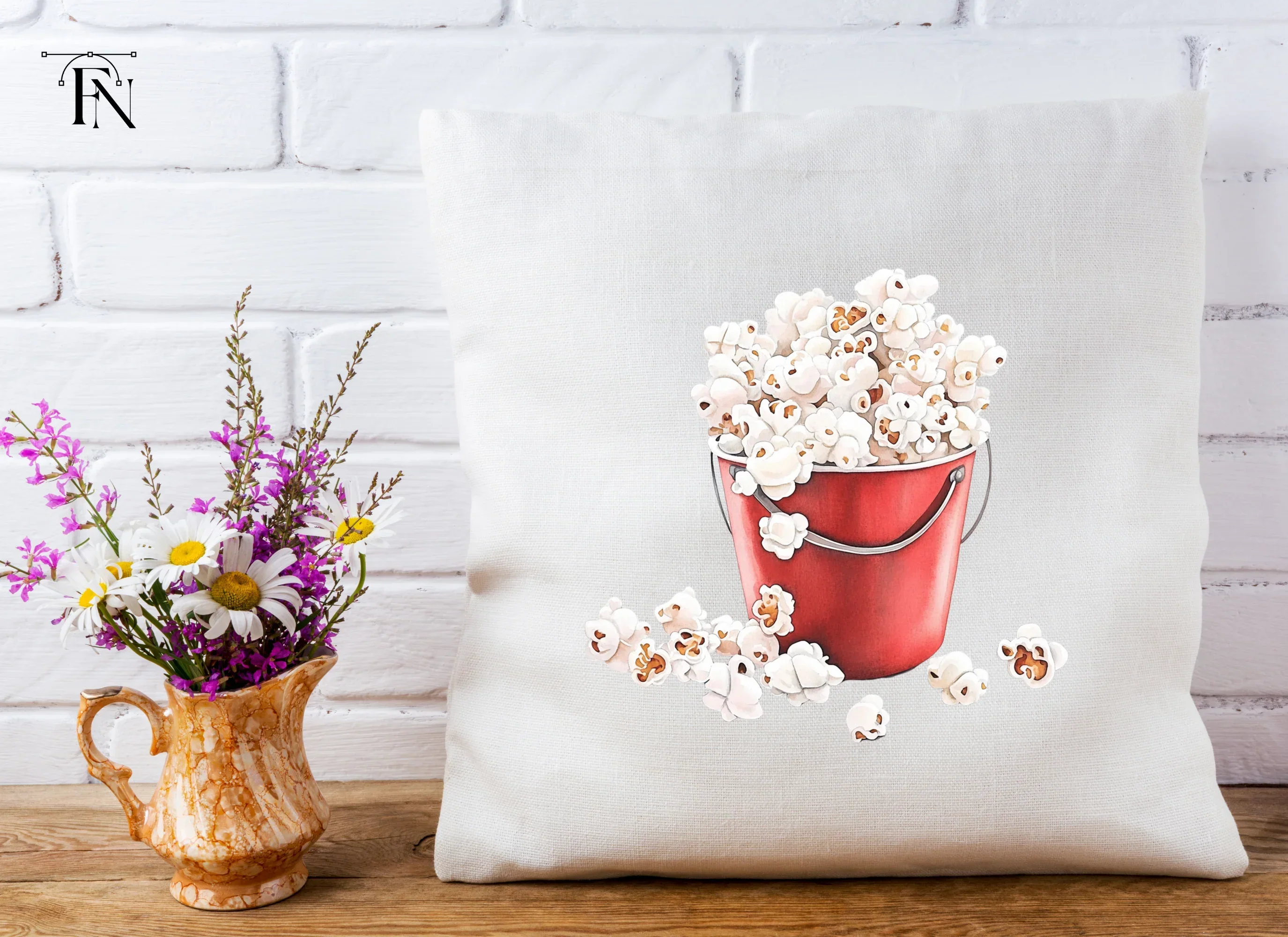 Popcorn Buckets Clipart Bundle - Image 5