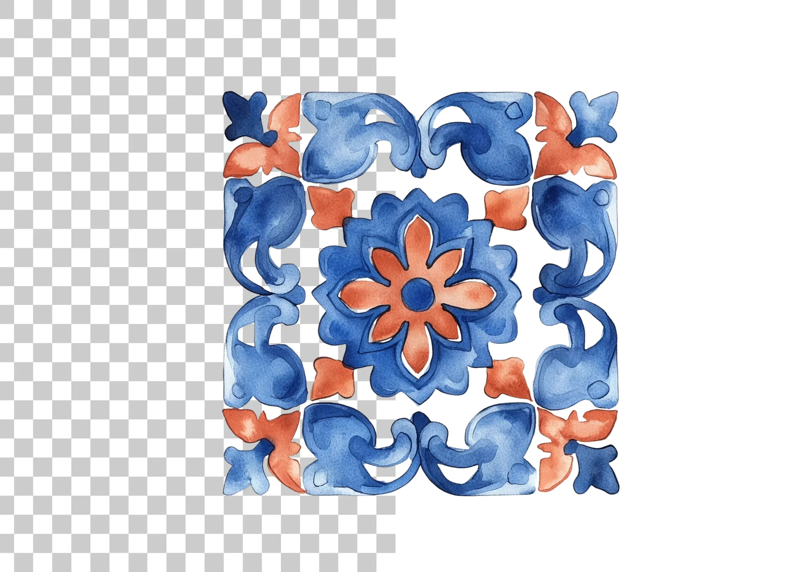 Portuguese Tile Clipart Bundle - Image 2