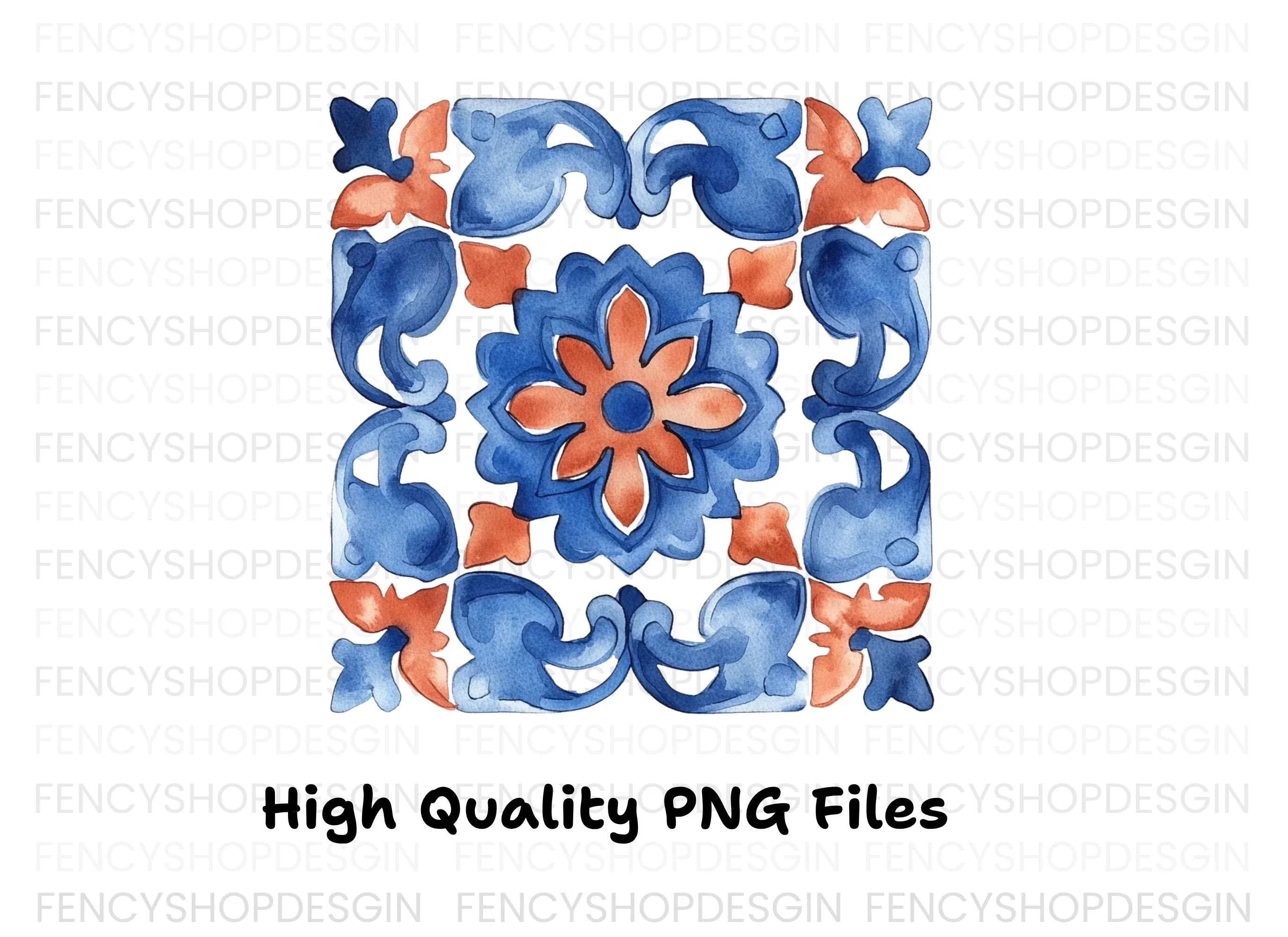 Portuguese Tile Clipart Bundle - Image 3