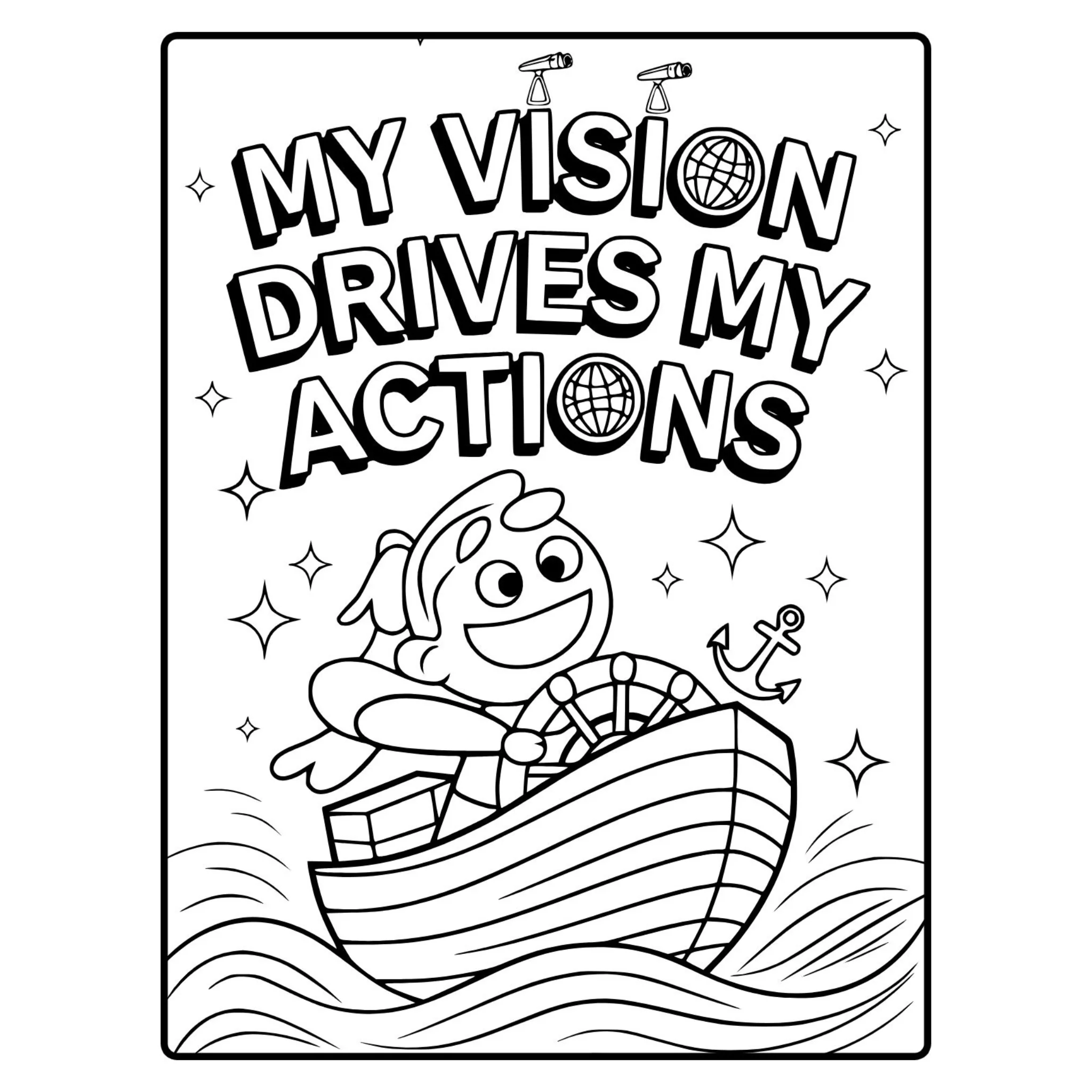 Positive Affirmation Coloring Pages 0551 - Image 5