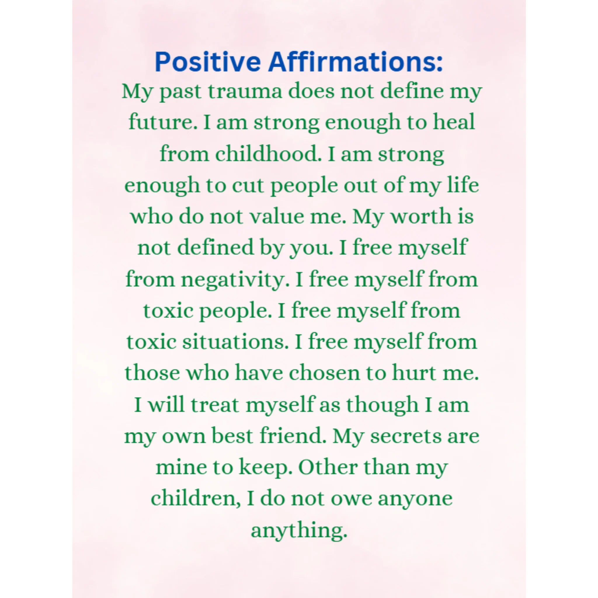 Positive Affirmations for Women Bundle - Image 2