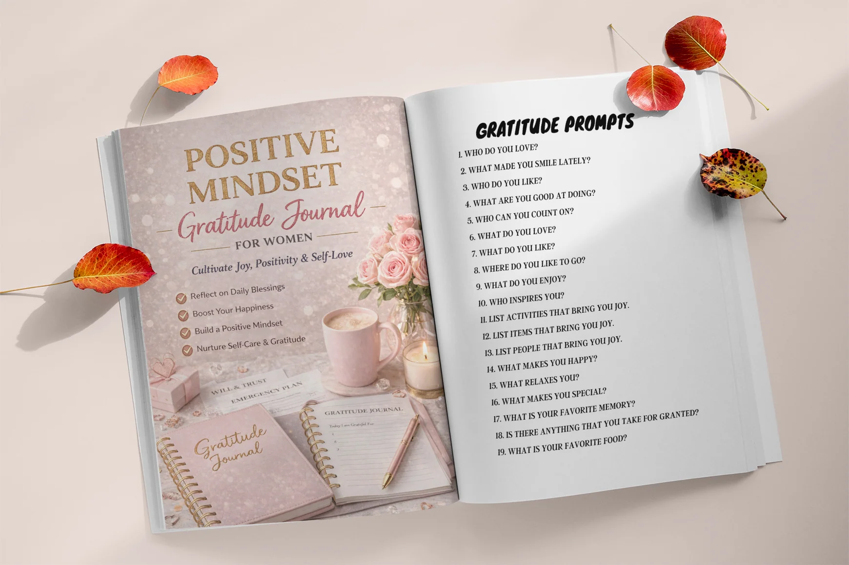 Positive Mindset Gratitude Journal for Women - Image 2