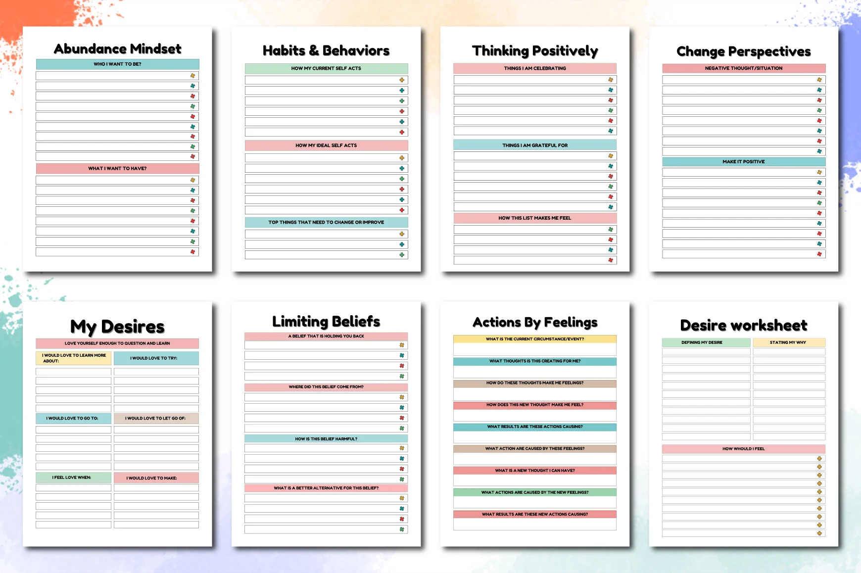 Positive Mindset Planner - Image 2