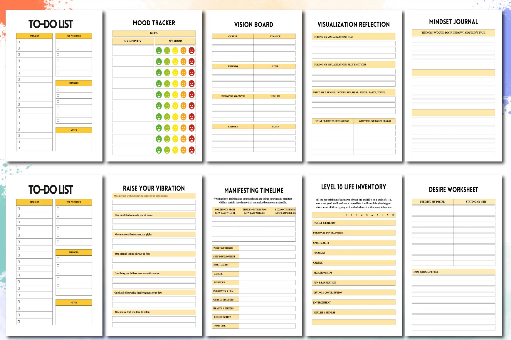 Positive Mindset Planner - Image 2