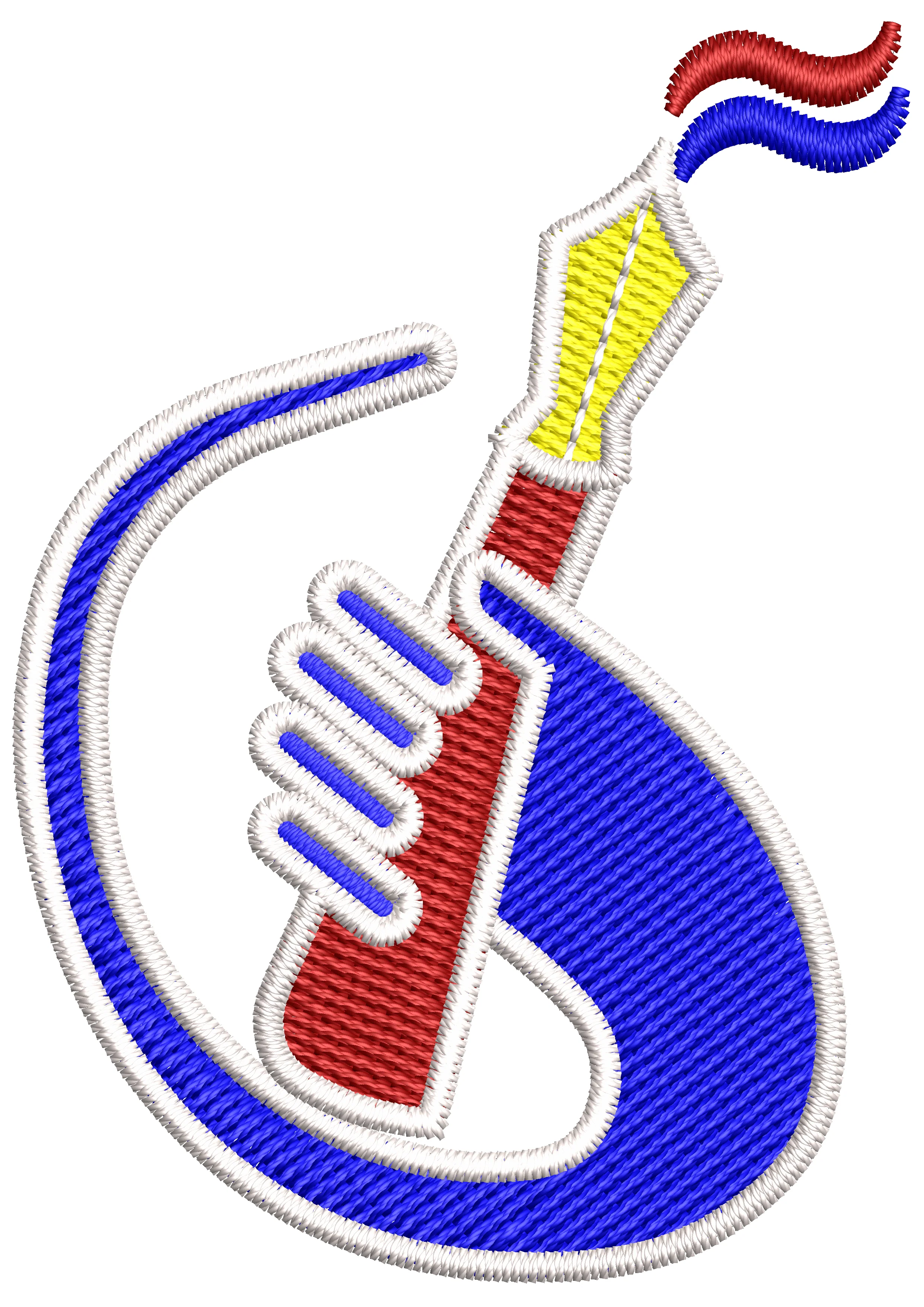 Power Pen Embroidery Design