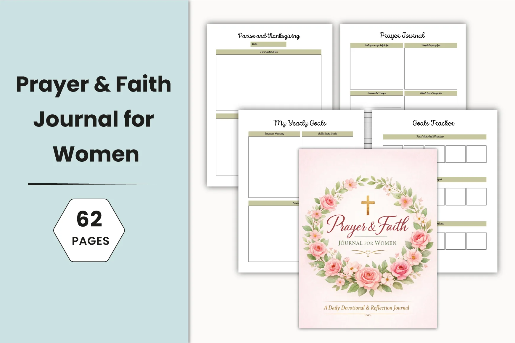 Prayer Faith Journal for Women