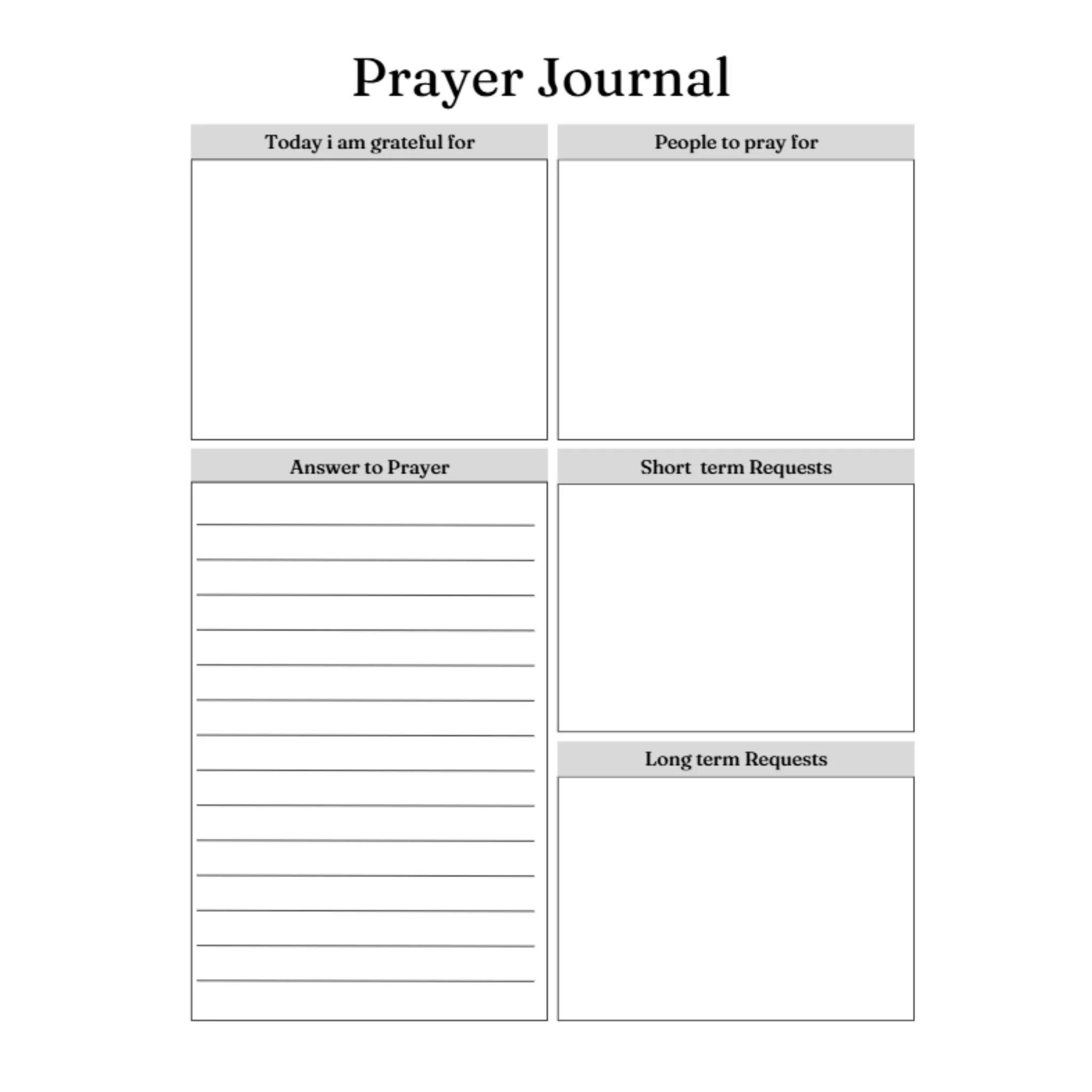 Prayer Journal Bundle 15 - Image 3