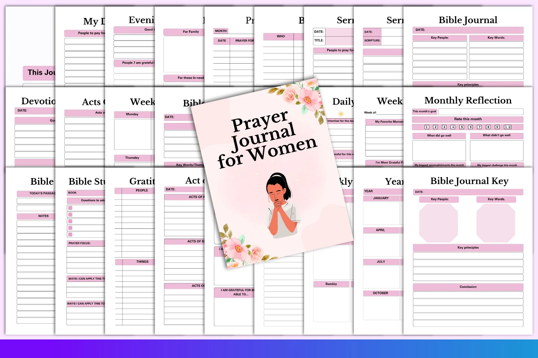 Prayer Journal for Women - Image 2