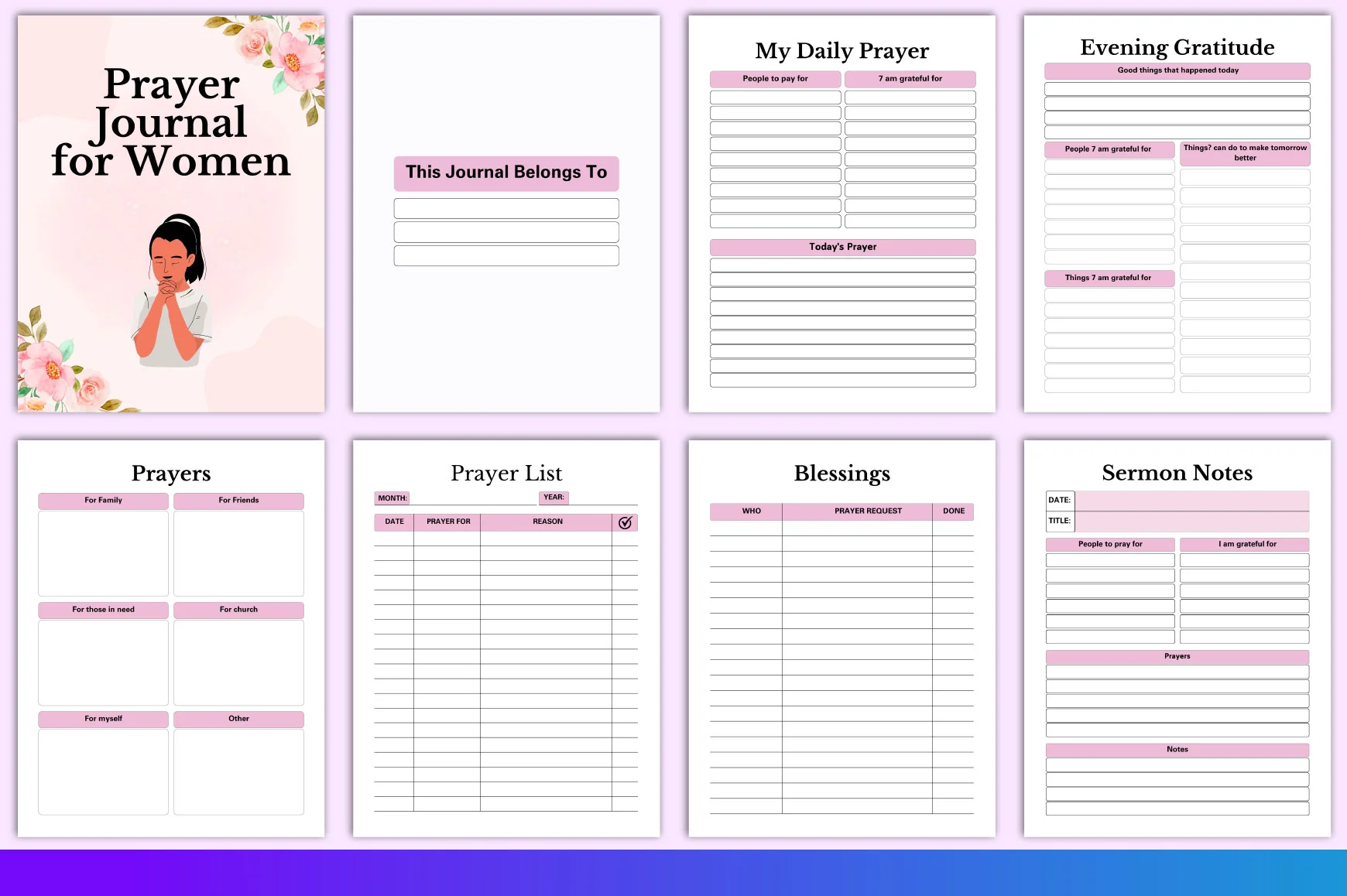 Prayer Journal for Women - Image 3