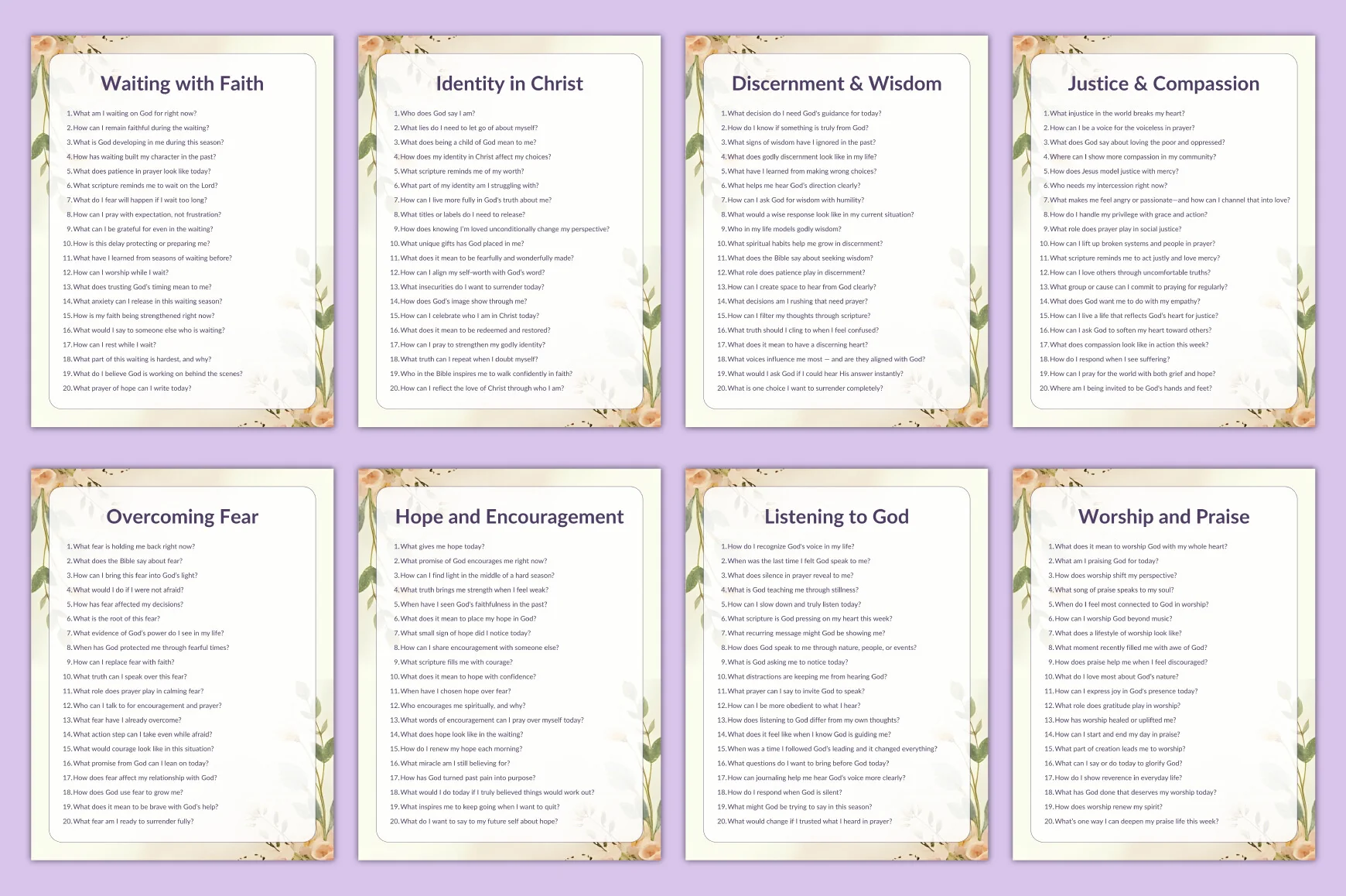 Prayer Prompts Guide - Image 4