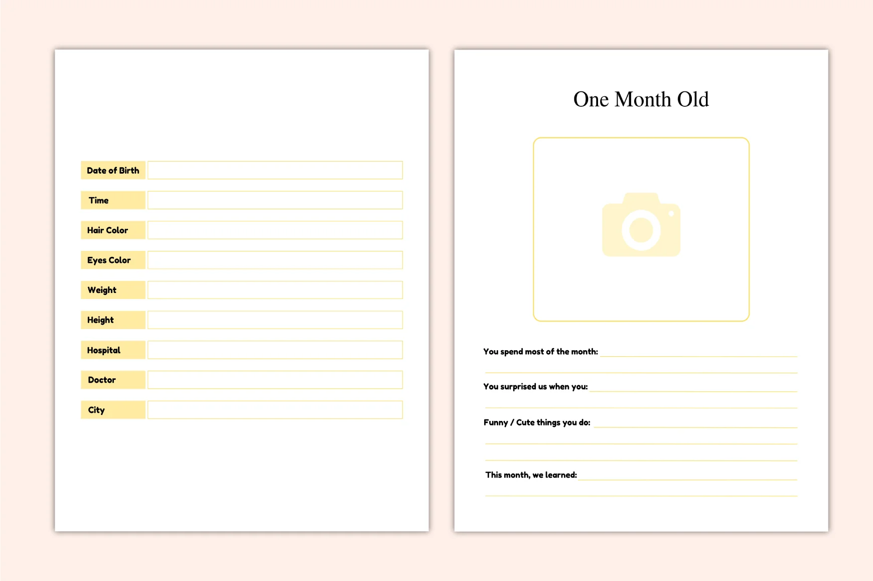 Precious Baby Memories Planner - Image 3