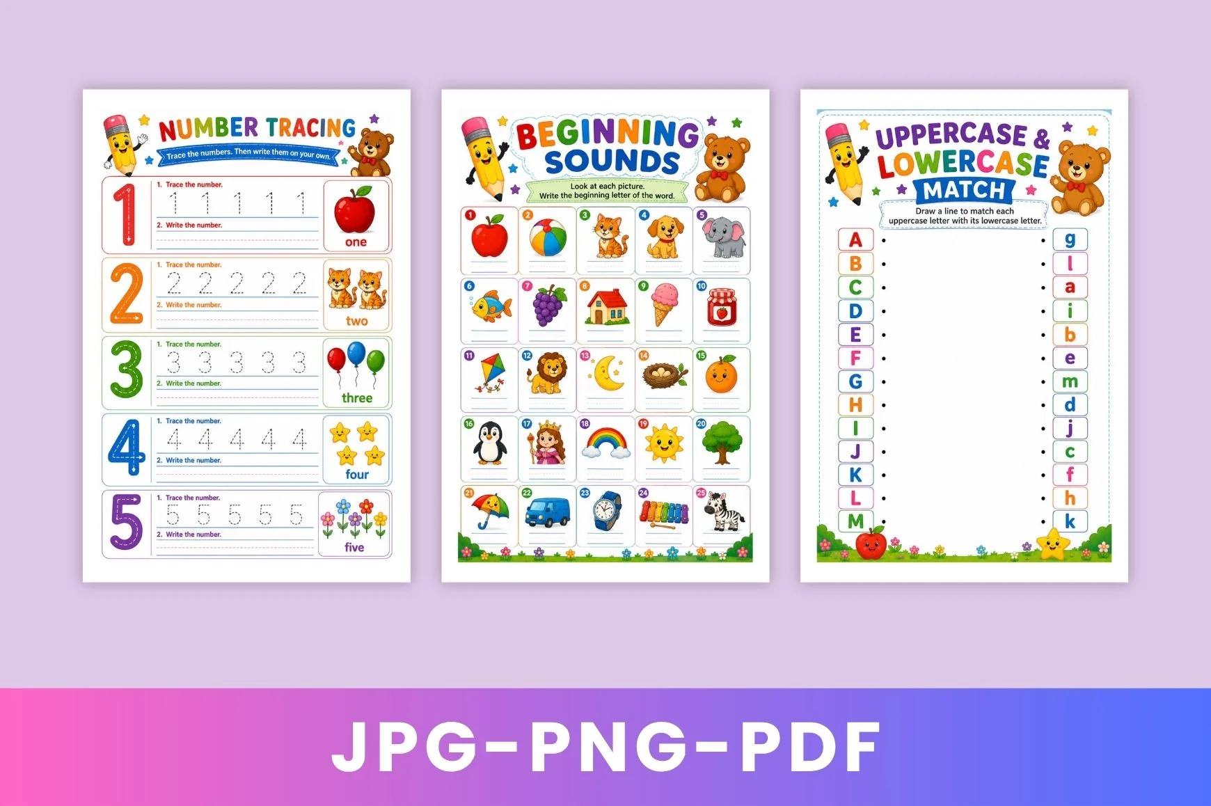 Preschool Learning Workbook - Image 2