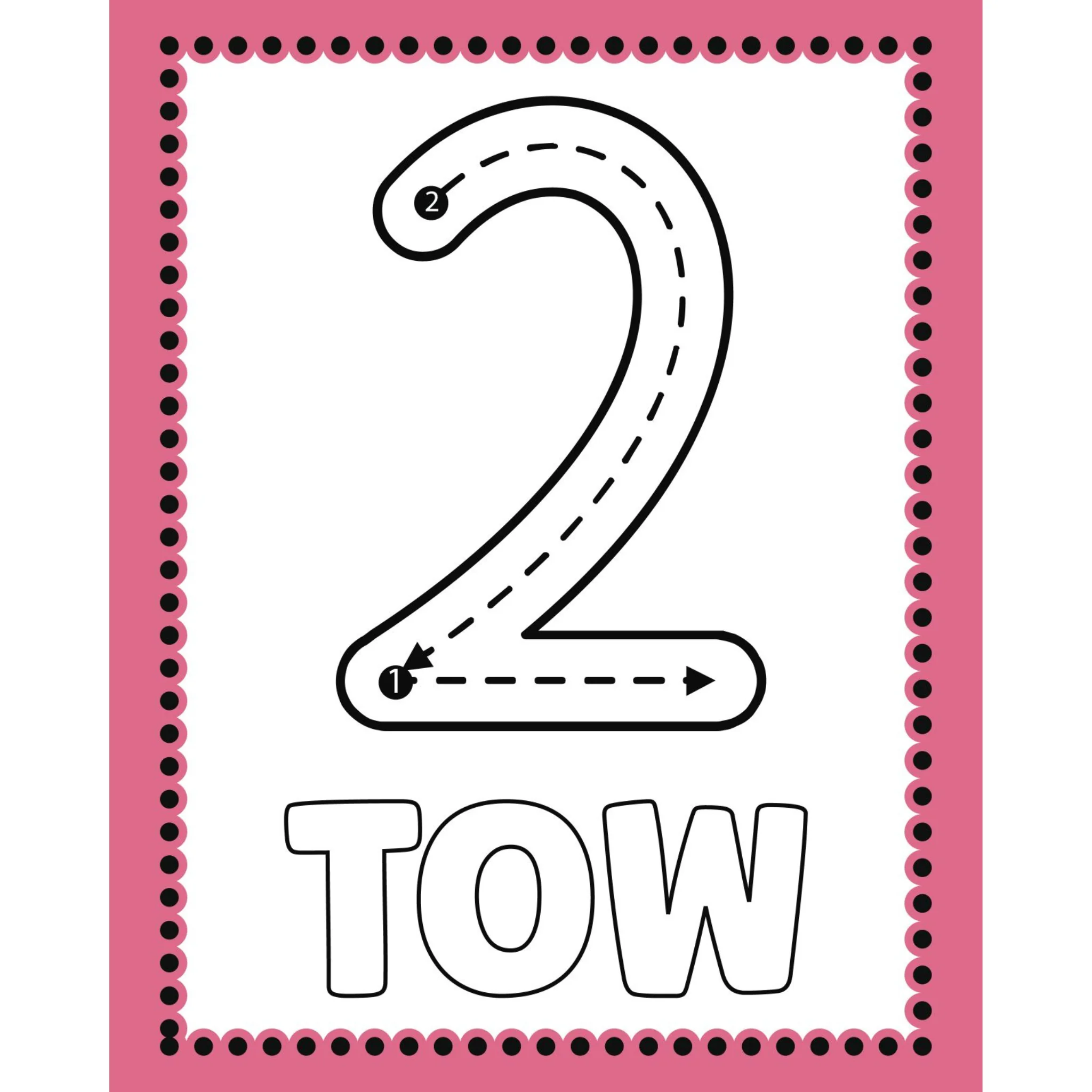 Preschool Tracing Shapes and Numbers Workbook - Image 4