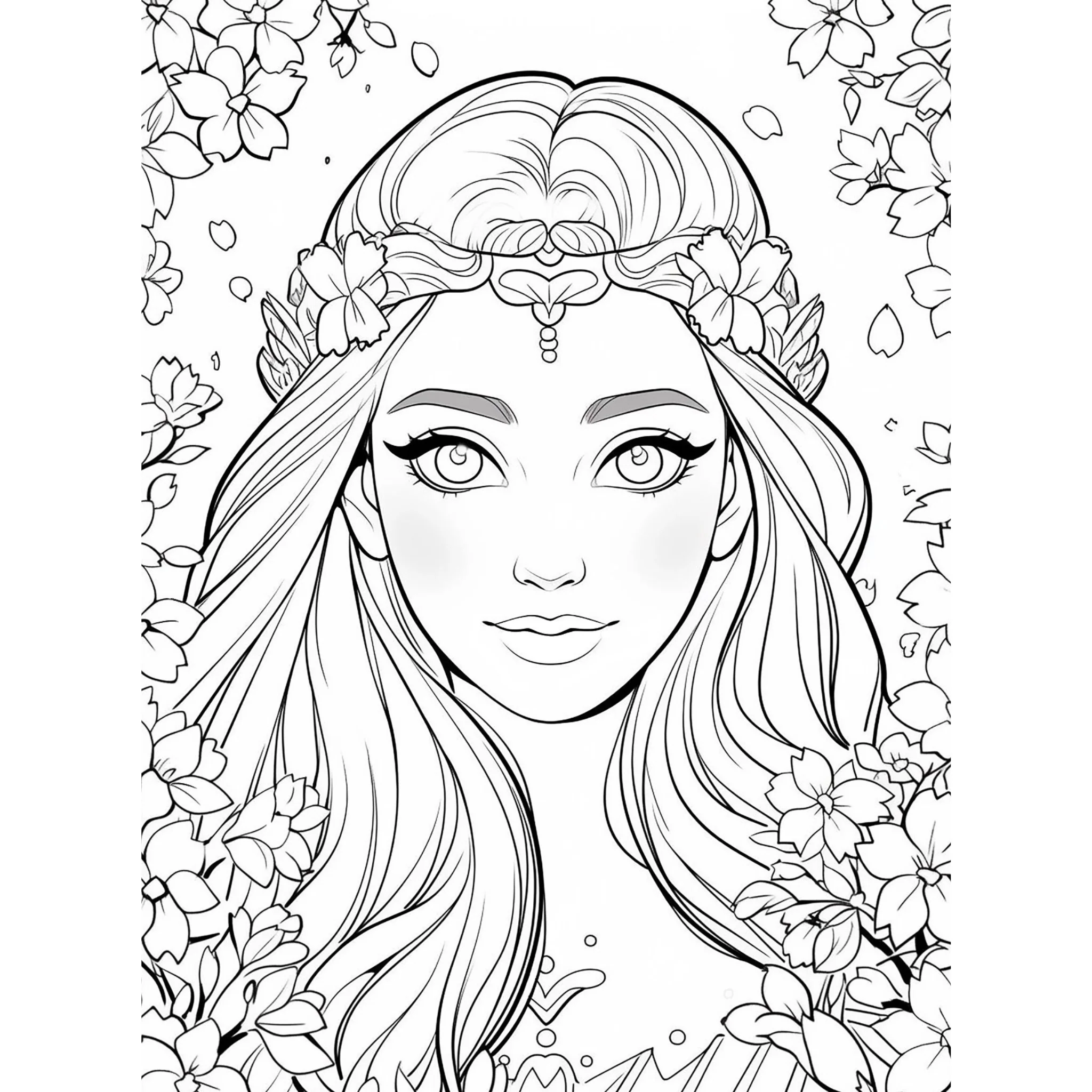 Princess Coloring Book 0441 - Image 3