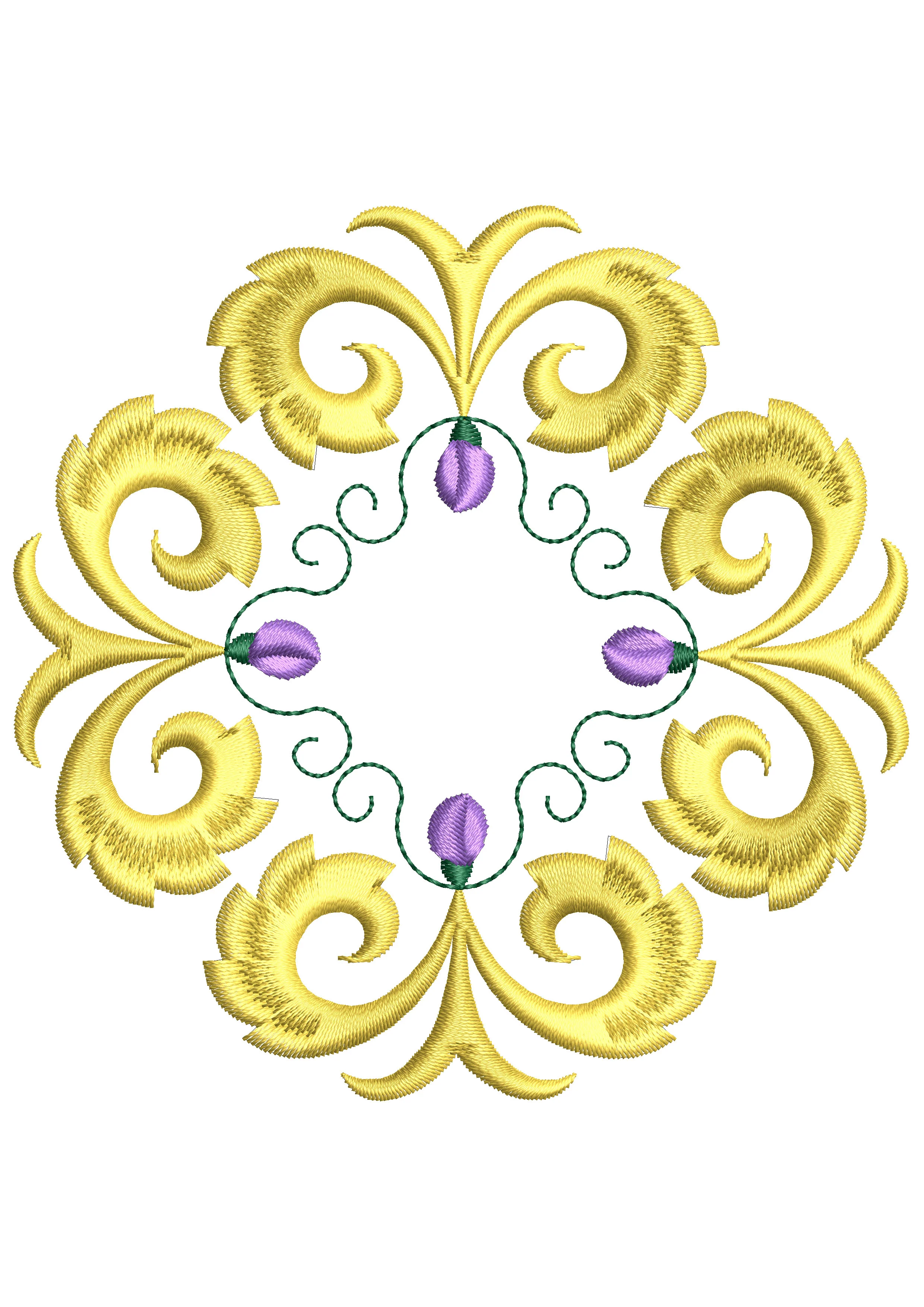 Productivity Auto Arrangements Embroidery Design