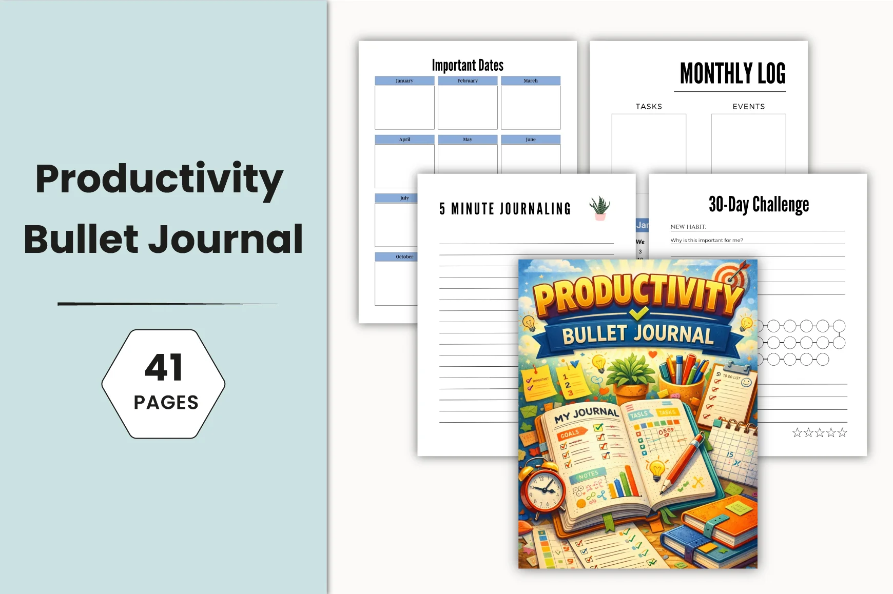 Productivity Bullet Journal