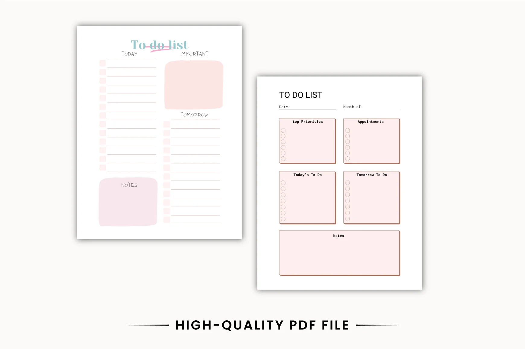Productivity To-Do List Planner - Image 3