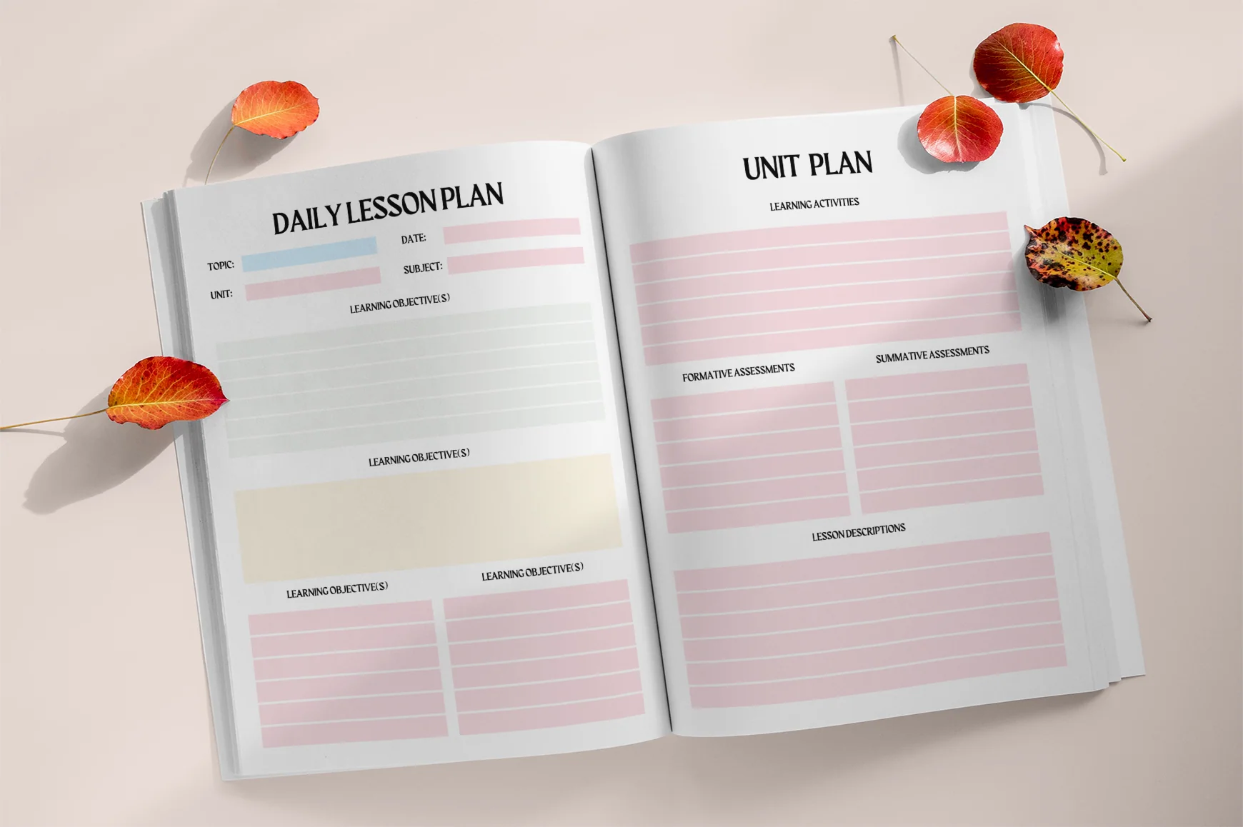 Professional Teacher Planning System Planner - Image 4