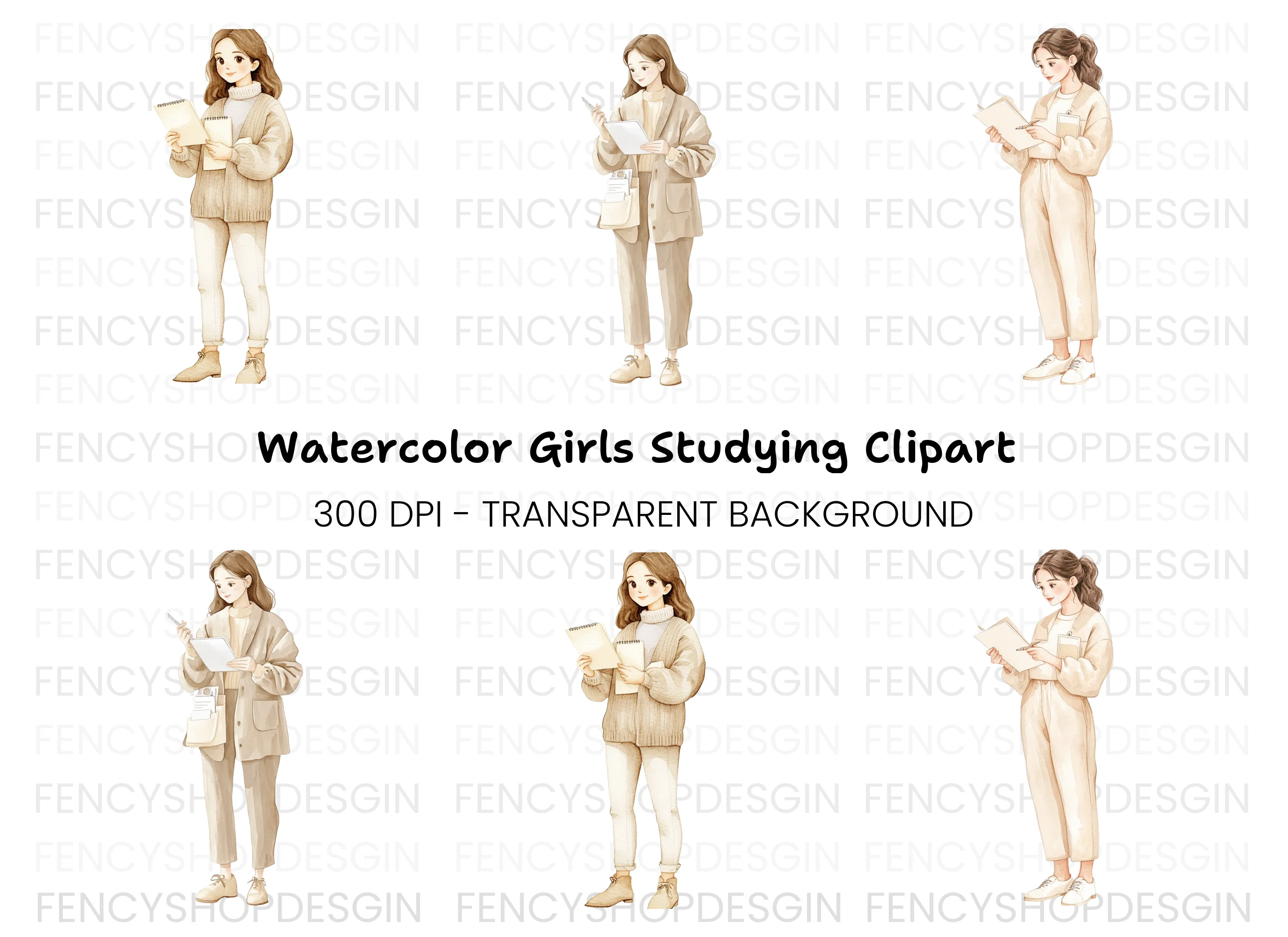 Professional Women Clipart Bundle