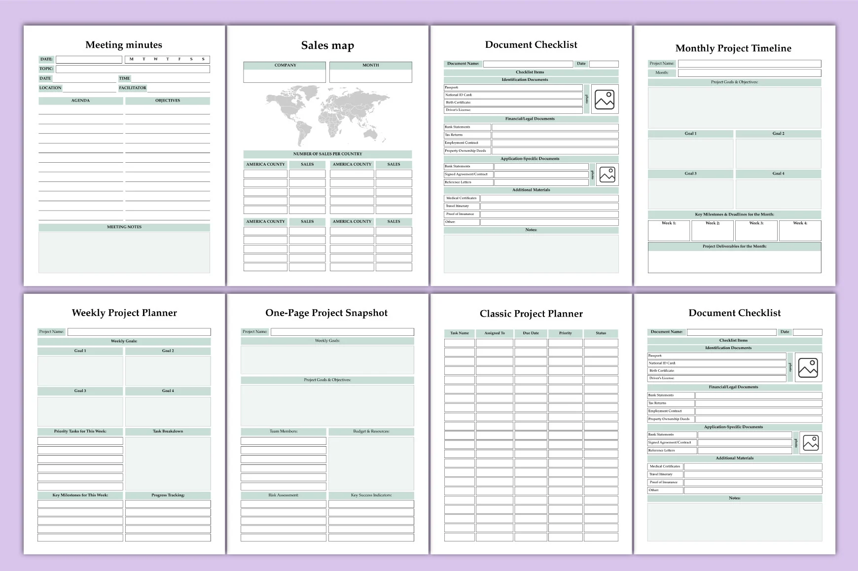 Project Management Planner - Image 2