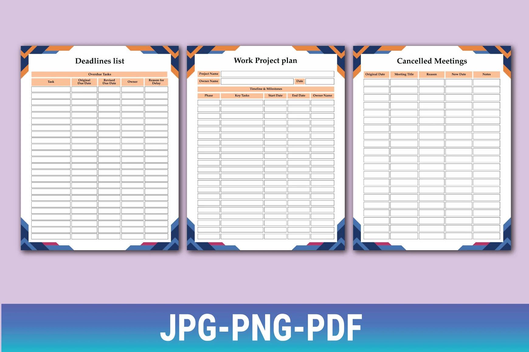 Project Management System Planner - Image 2
